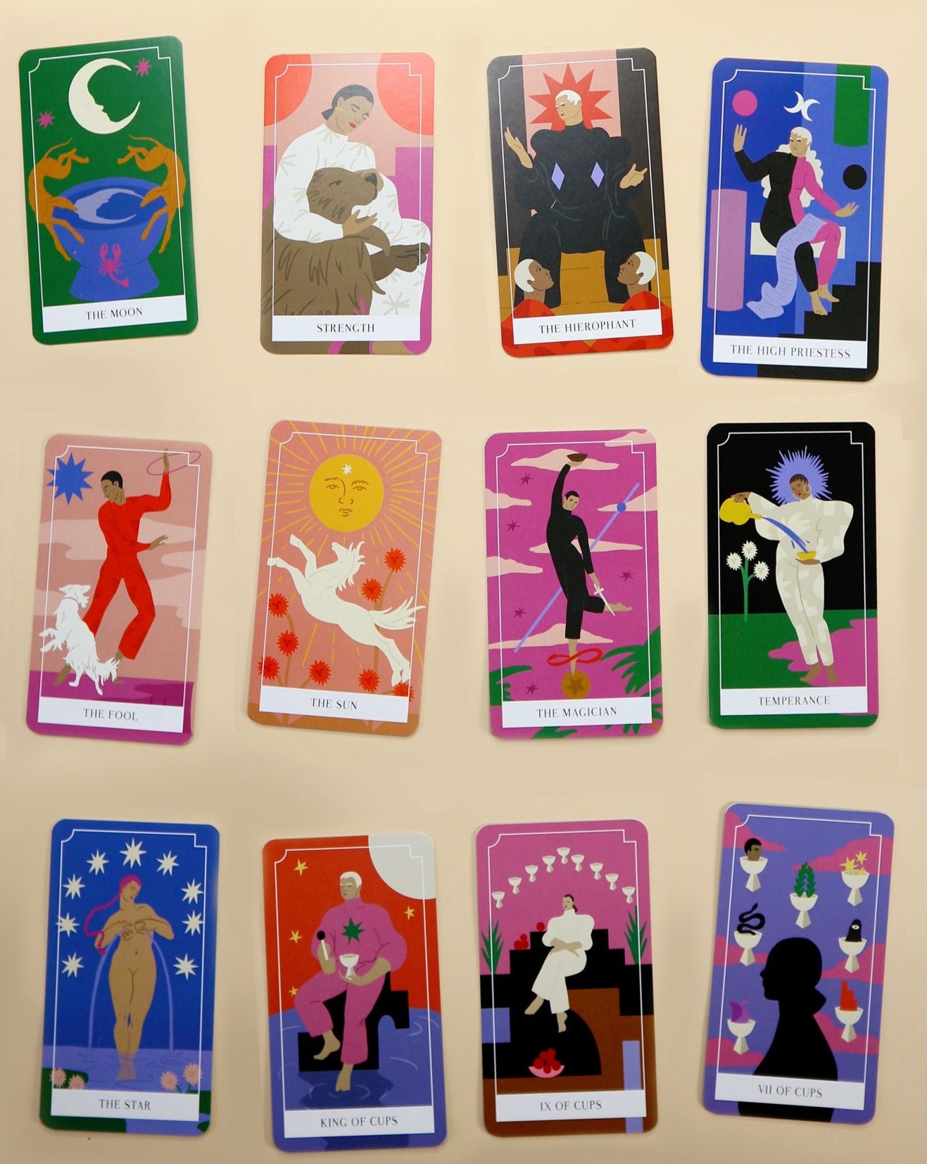 Neo Tarot card deck and guidebook