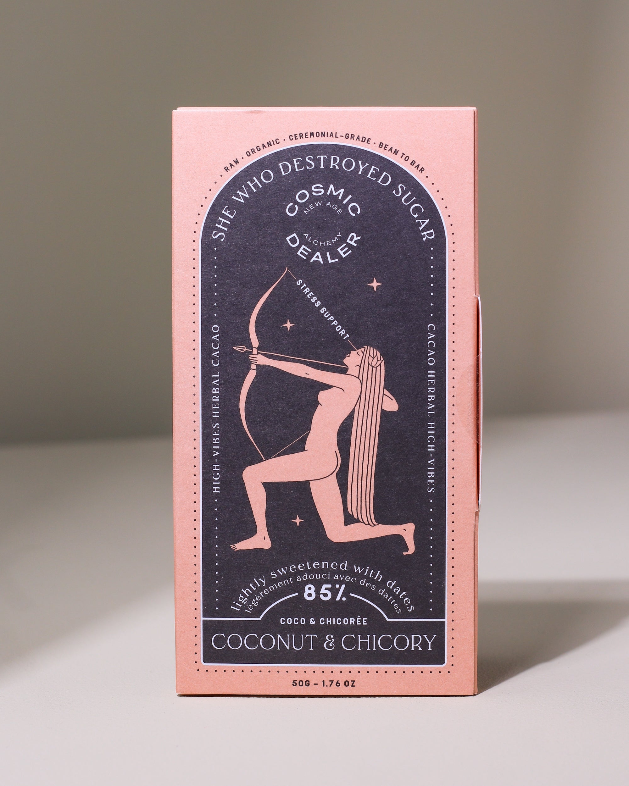 Coconut & Chicory Schokolade von Cosmic Dealer