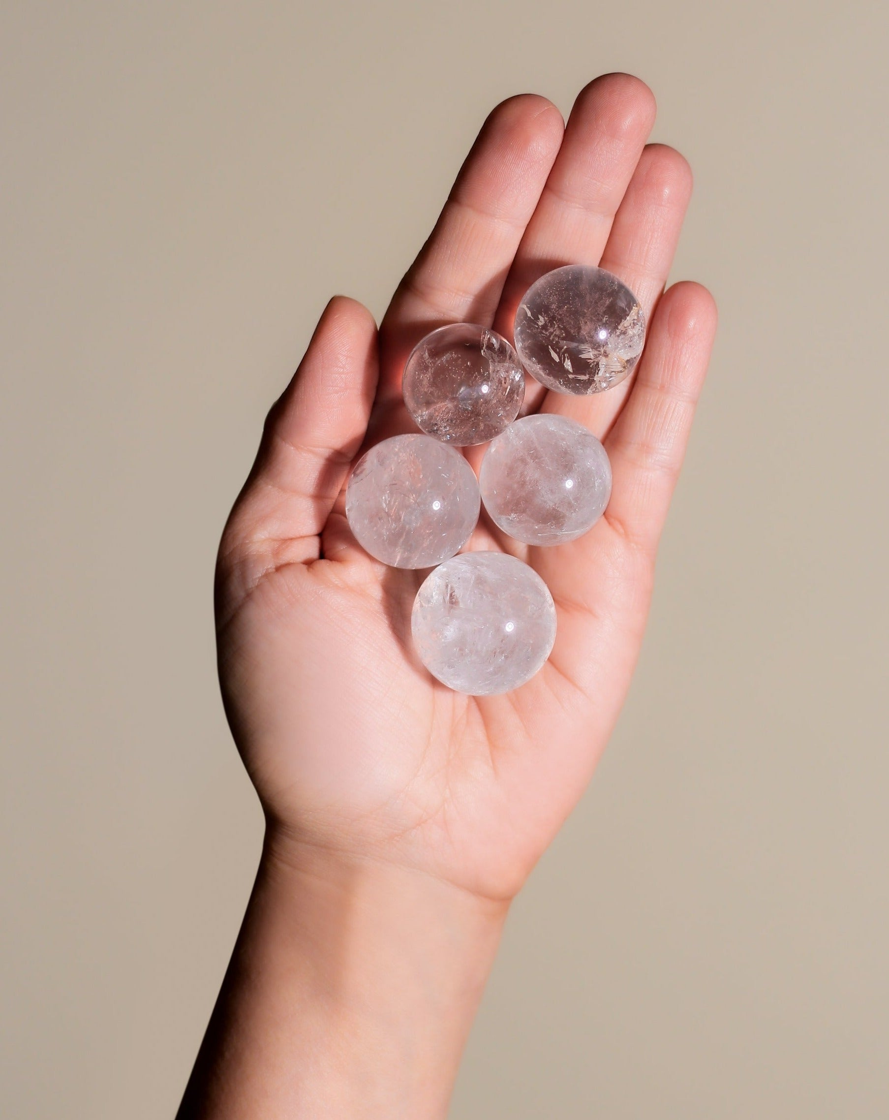 Mini Clear Quartz Sphere