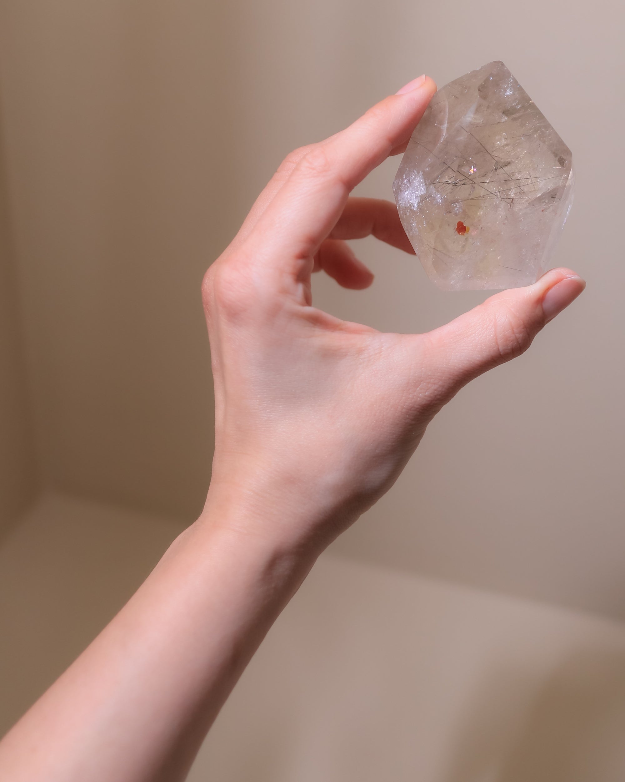 Rutilquarz Freeform, Einzelstück