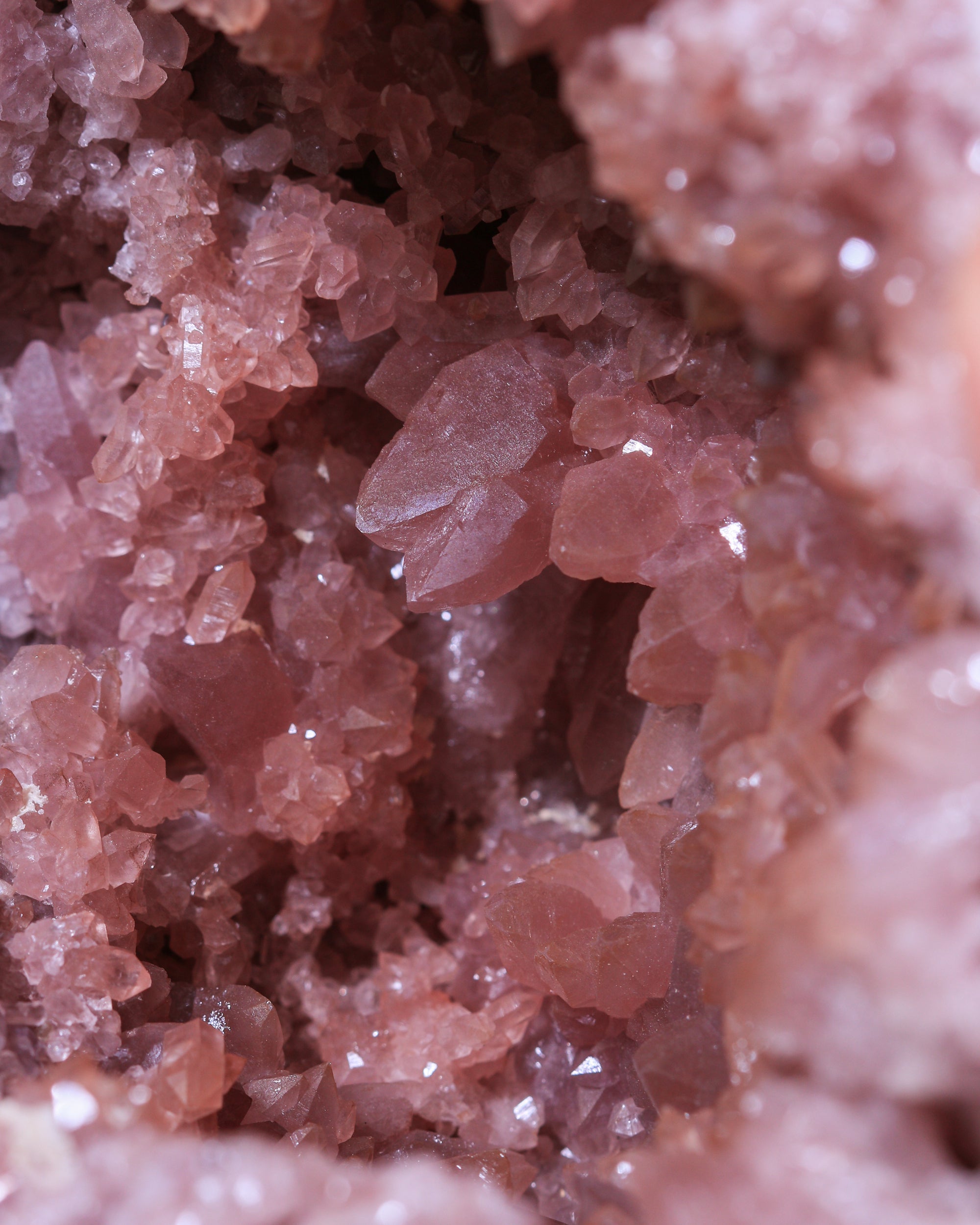 Pink Amethyst Geode, Einzelstück