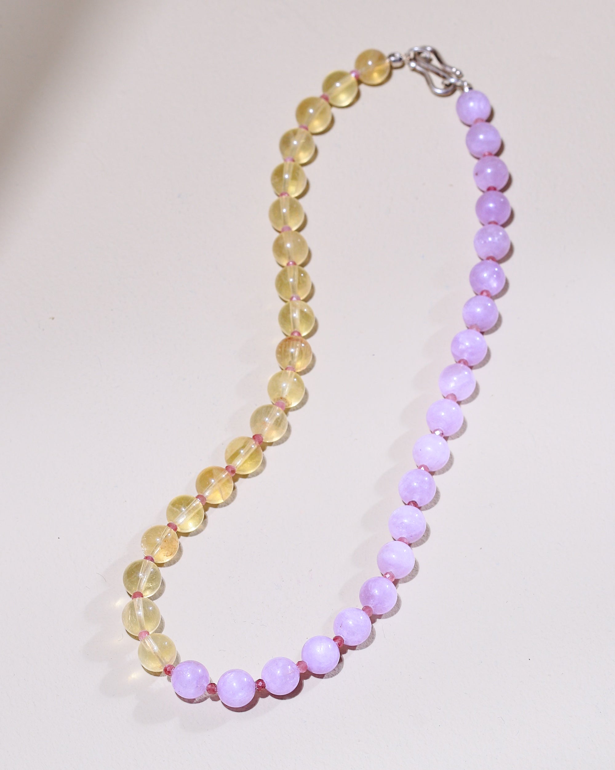 Sorbet | Kunzit, gelber Fluorit, pinker Turmalin