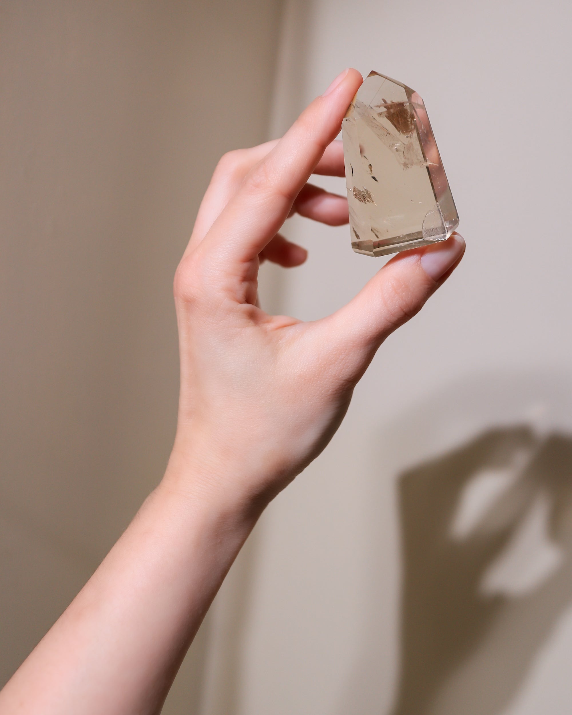 Citrin Spitze (Naturcitrin), Einzelstück