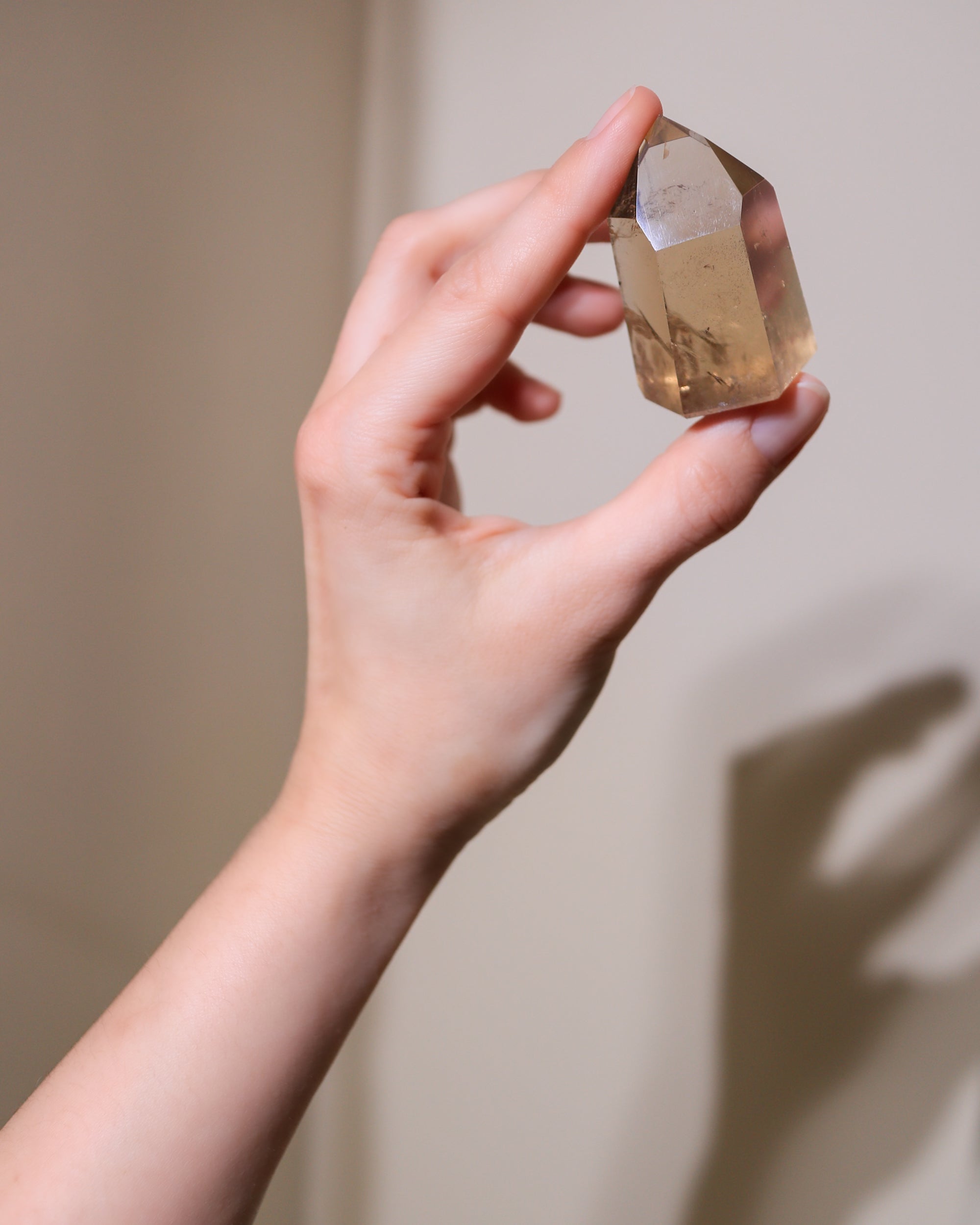 Citrin Spitze (Naturcitrin), Einzelstück