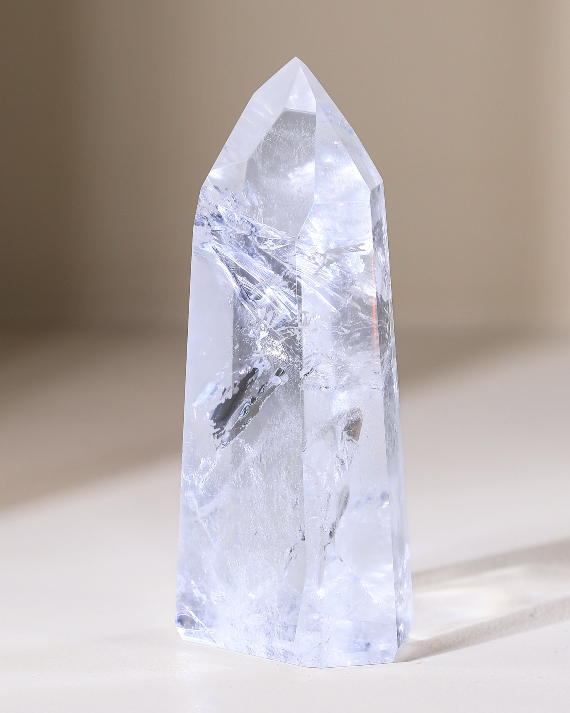 Bergkristall Spitze, Einzelstück