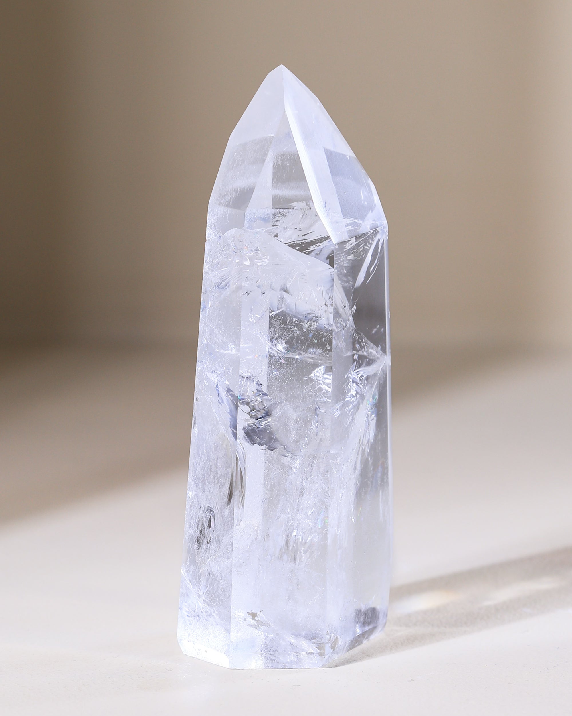 Bergkristall Spitze, Einzelstück
