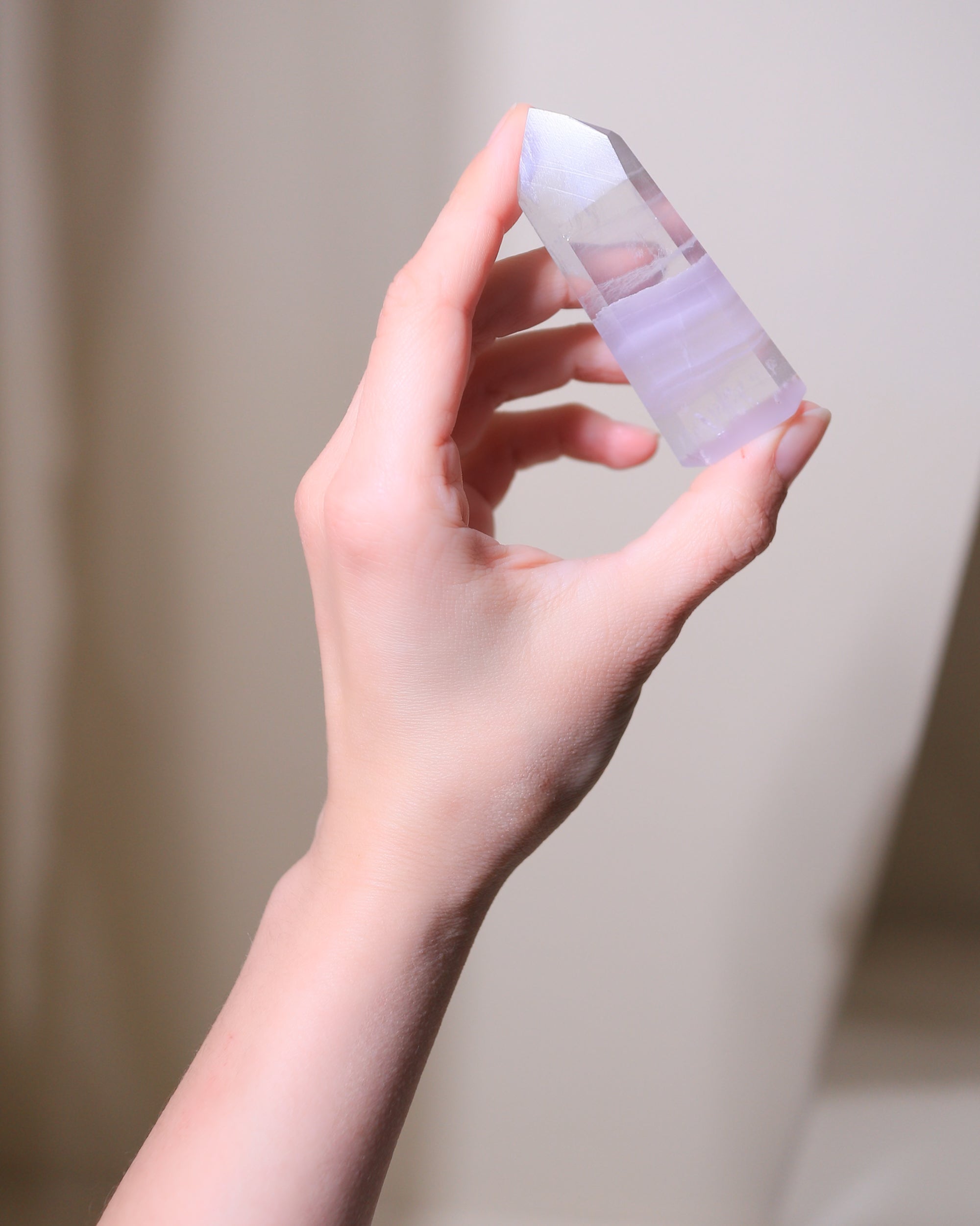 Lavendel Fluorit, Einzelstück