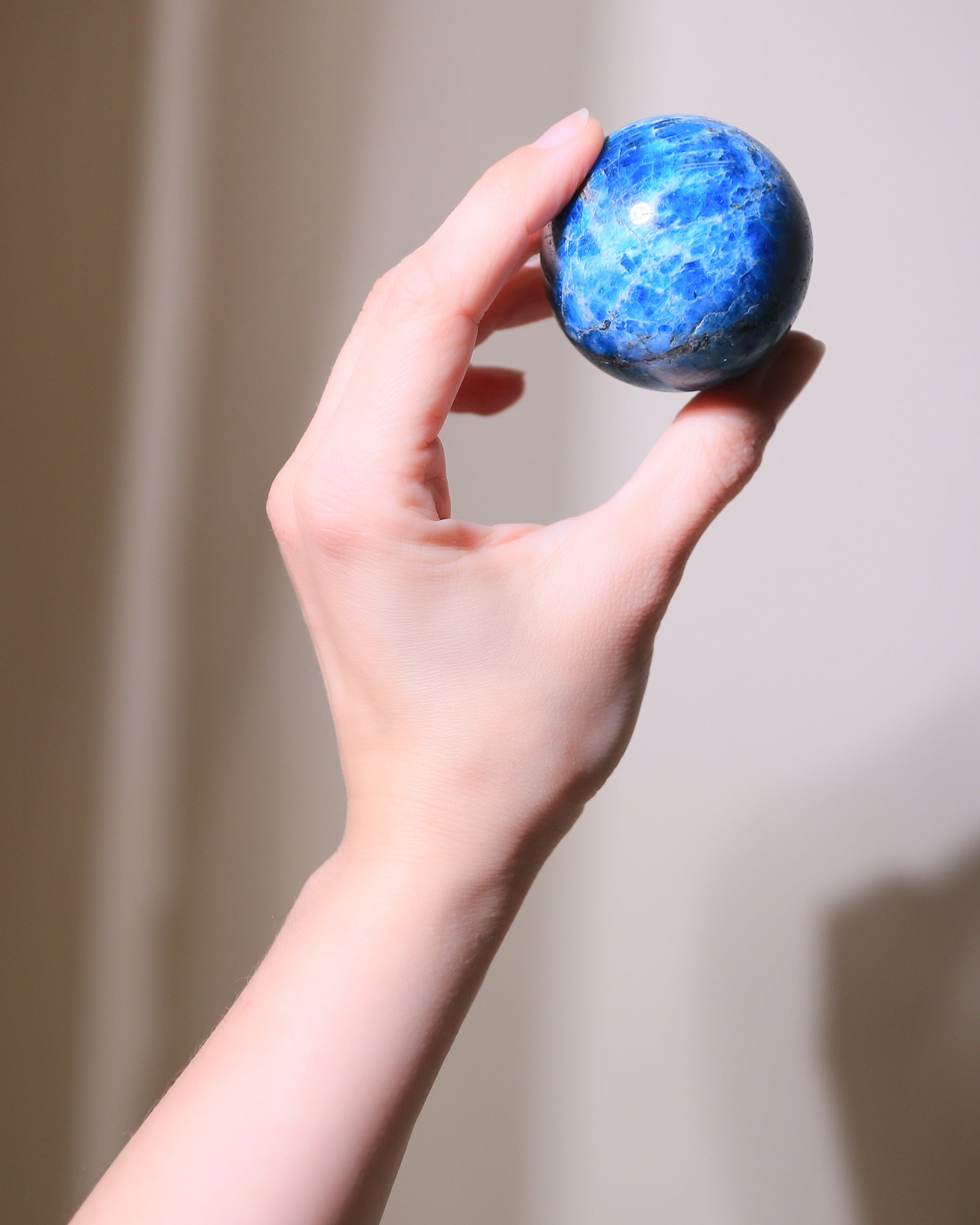 Apatit Kugel, Einzelstück