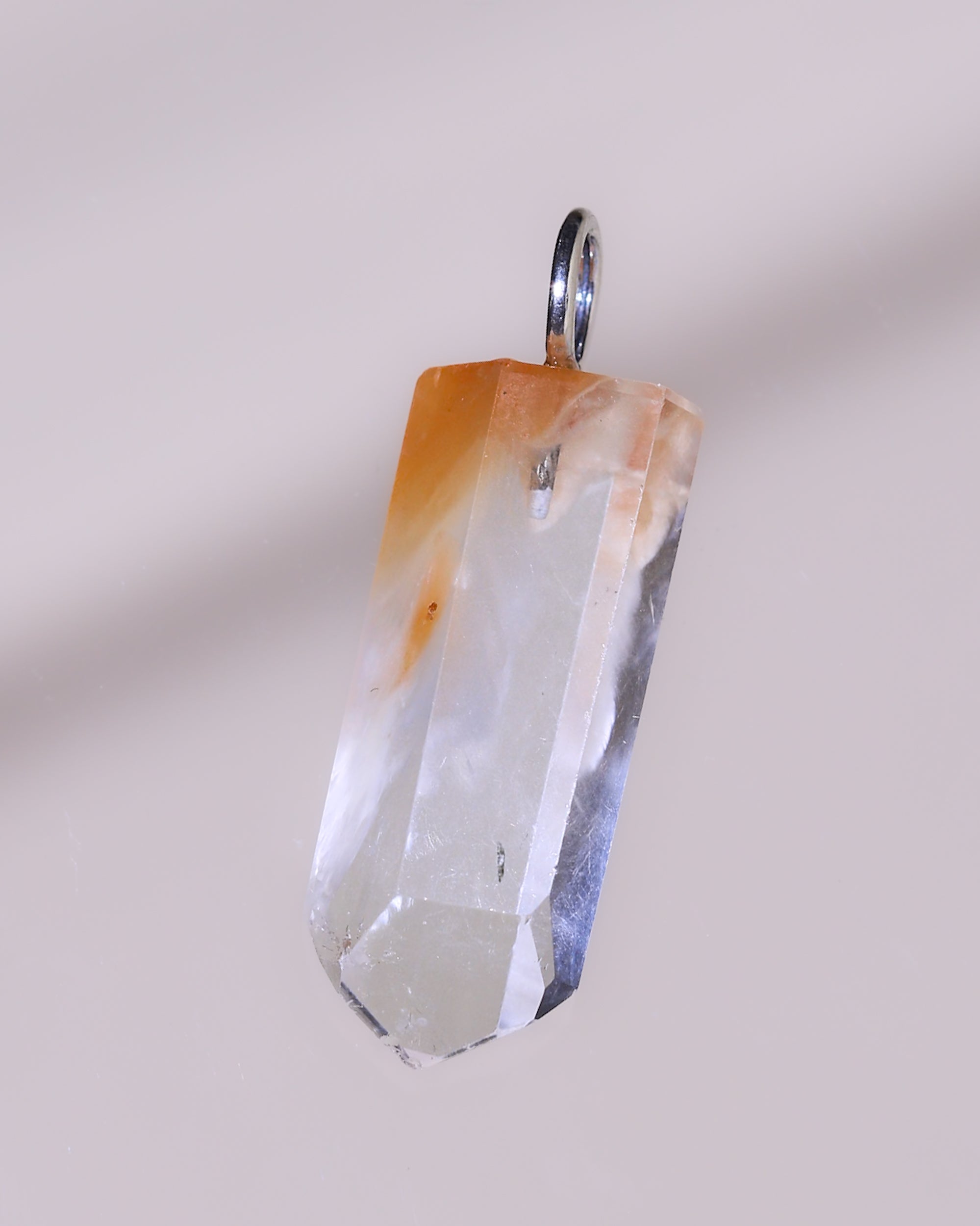 Amphibole Quarz Anhänger, Einzelstück