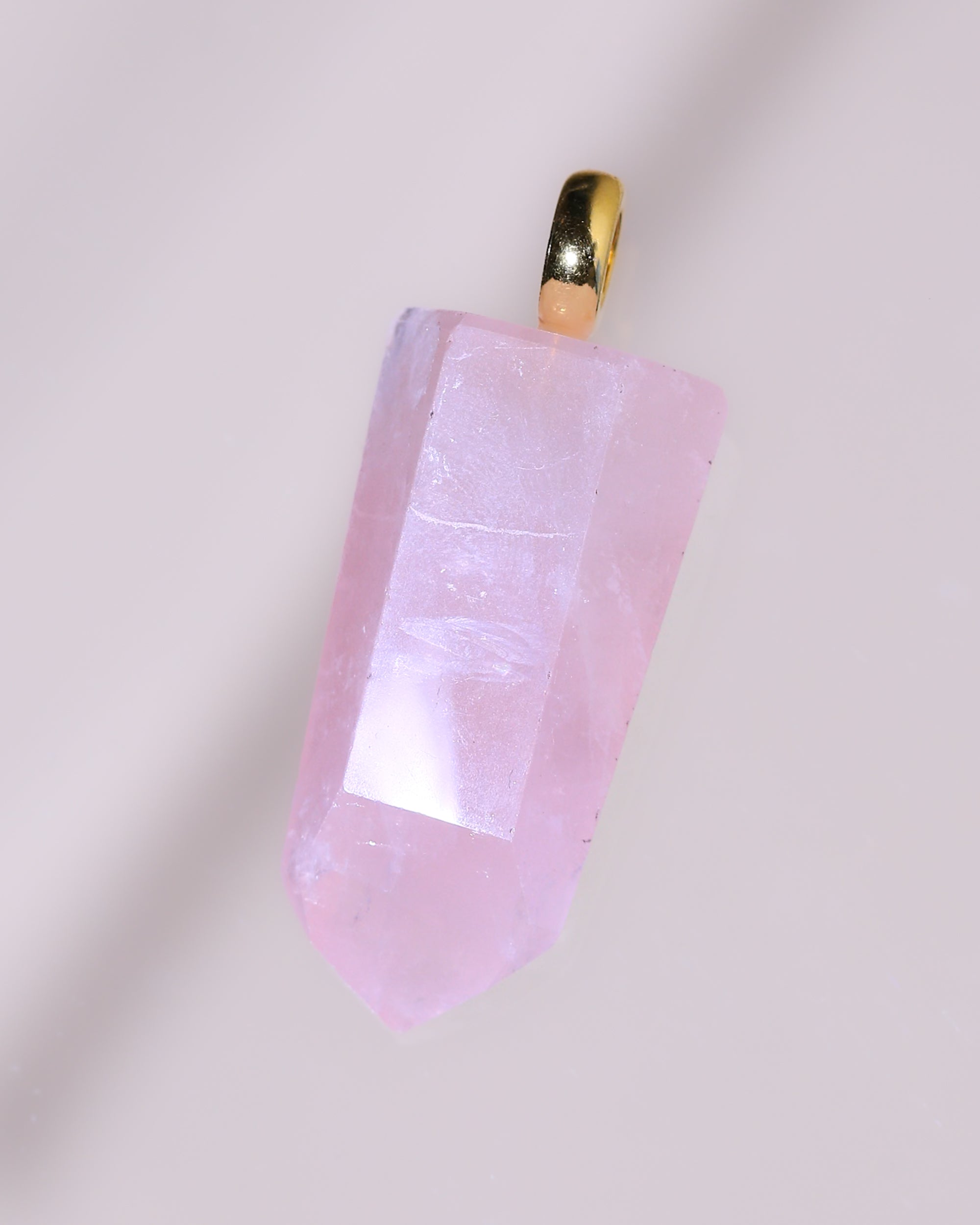 Rosenquarz Anhänger, Einzelstück