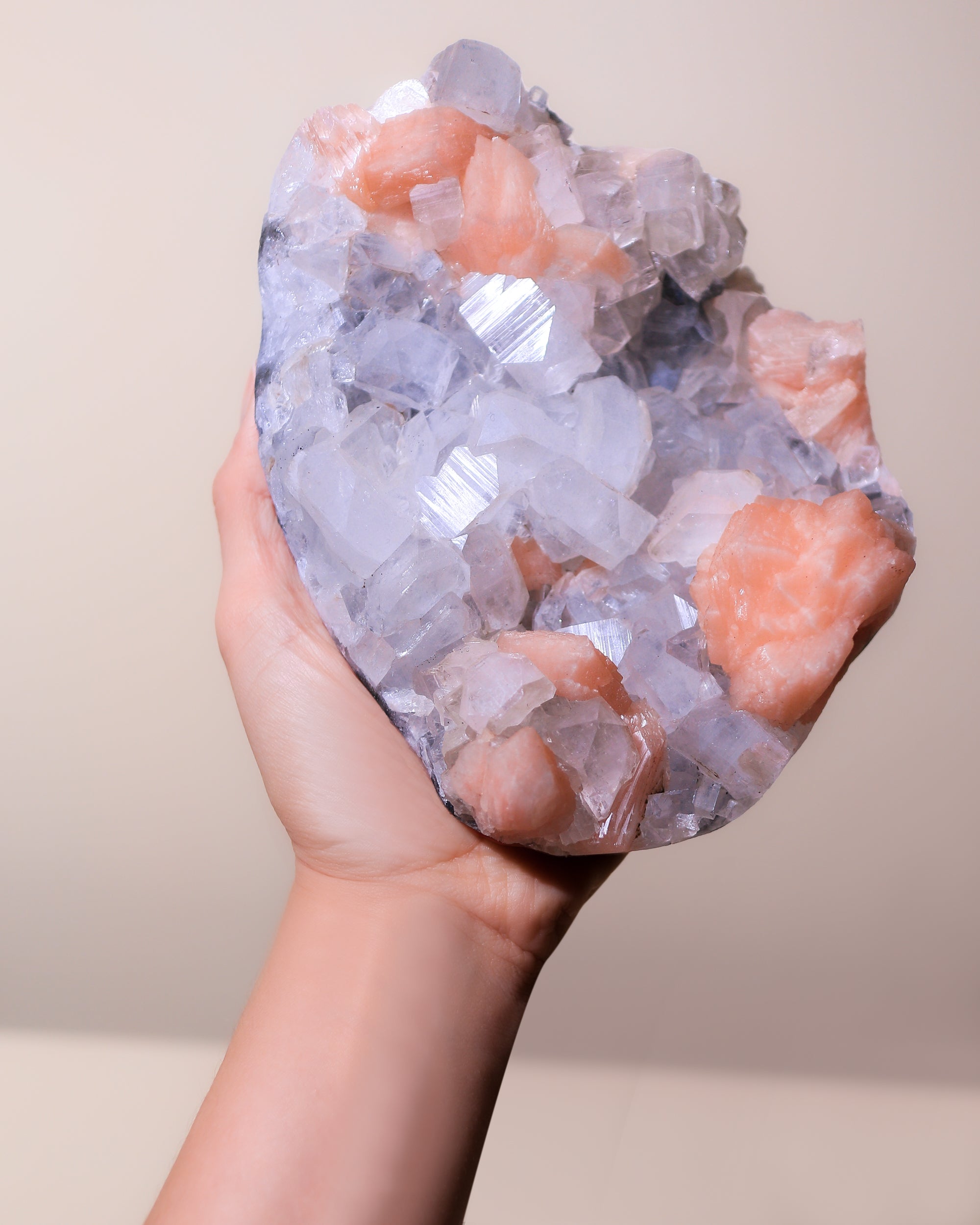 großer Apophyllit Kristall, Einzelstück