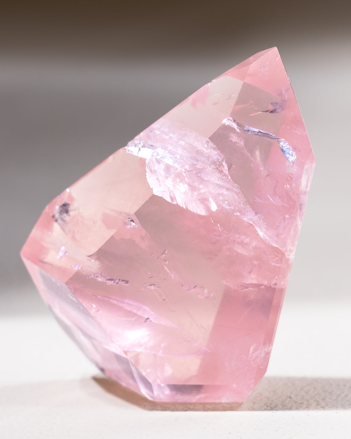 Rosenquarz ("Dream Rose Quartz"), Einzelstück