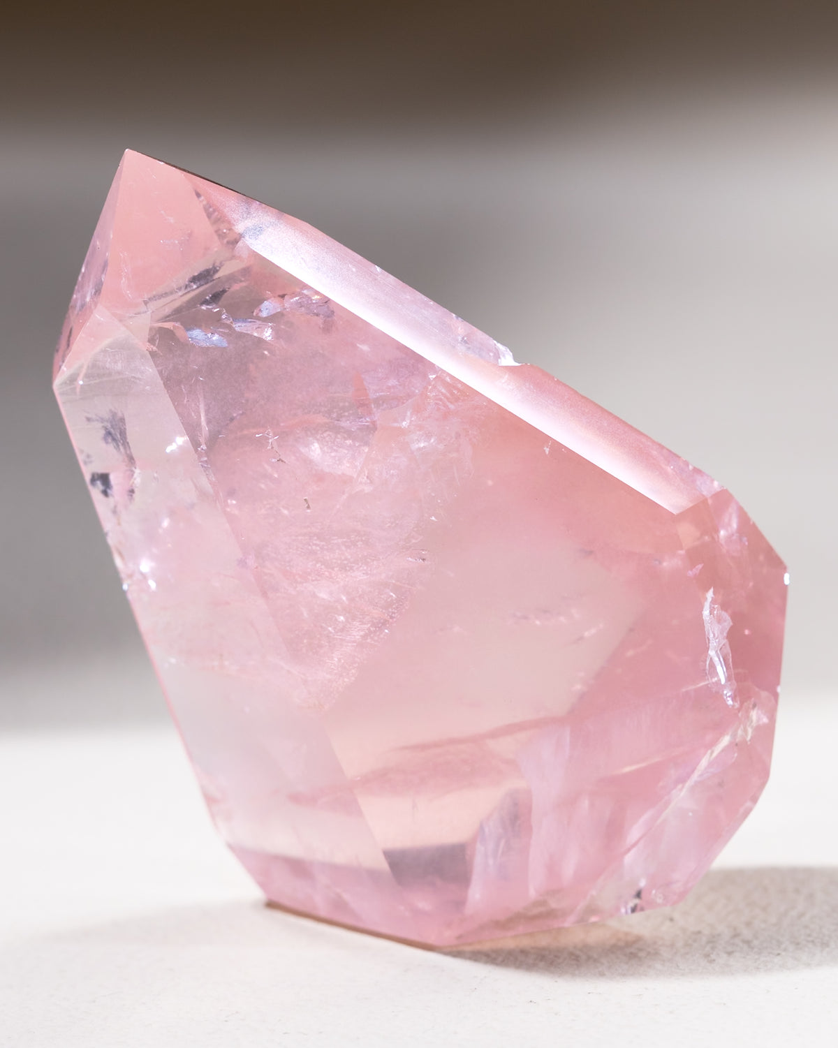 Rosenquarz ("Dream Rose Quartz"), Einzelstück
