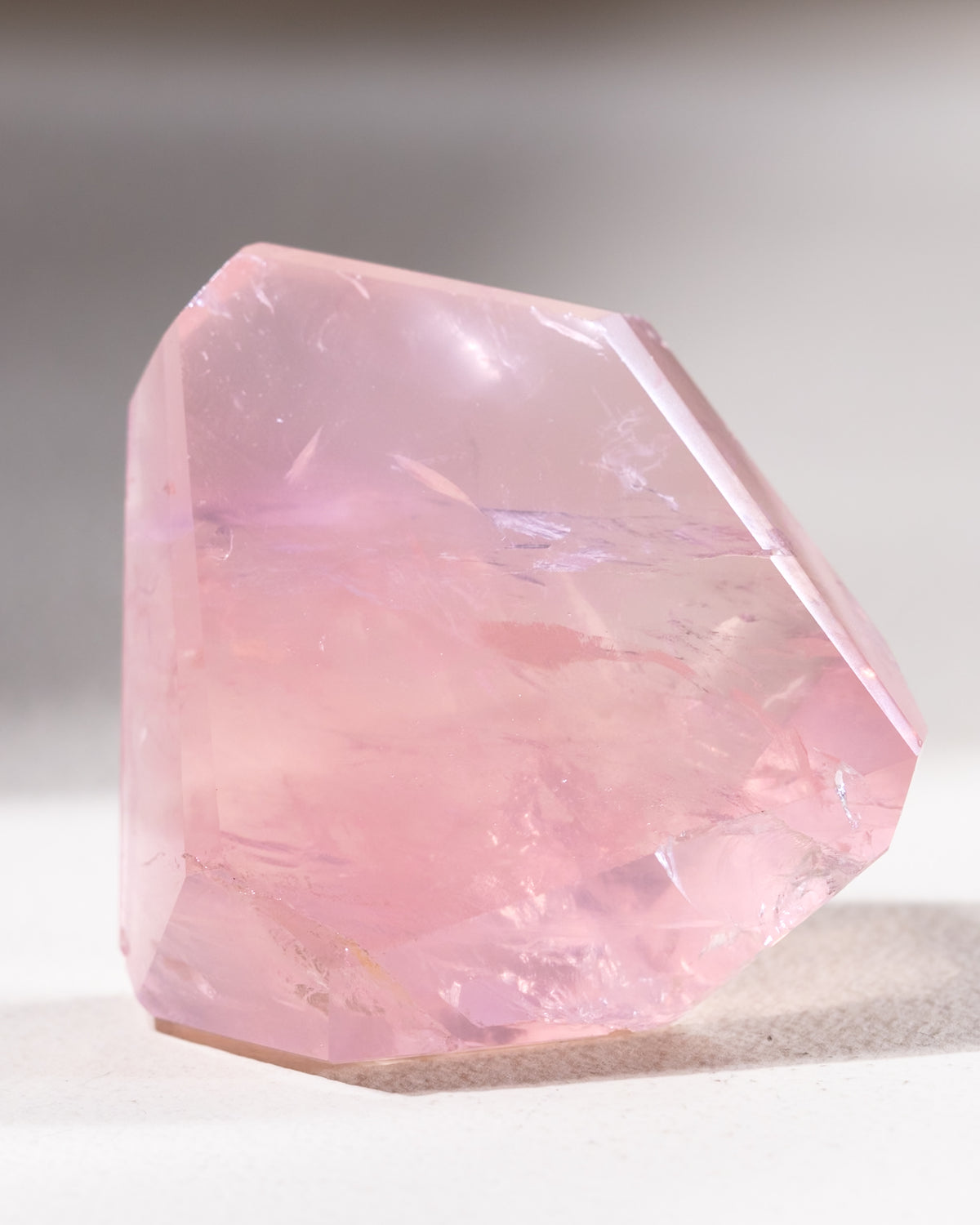 Rosenquarz ("Dream Rose Quartz"), Einzelstück