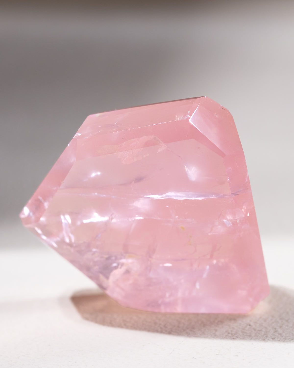 Rosenquarz ("Dream Rose Quartz"), Einzelstück