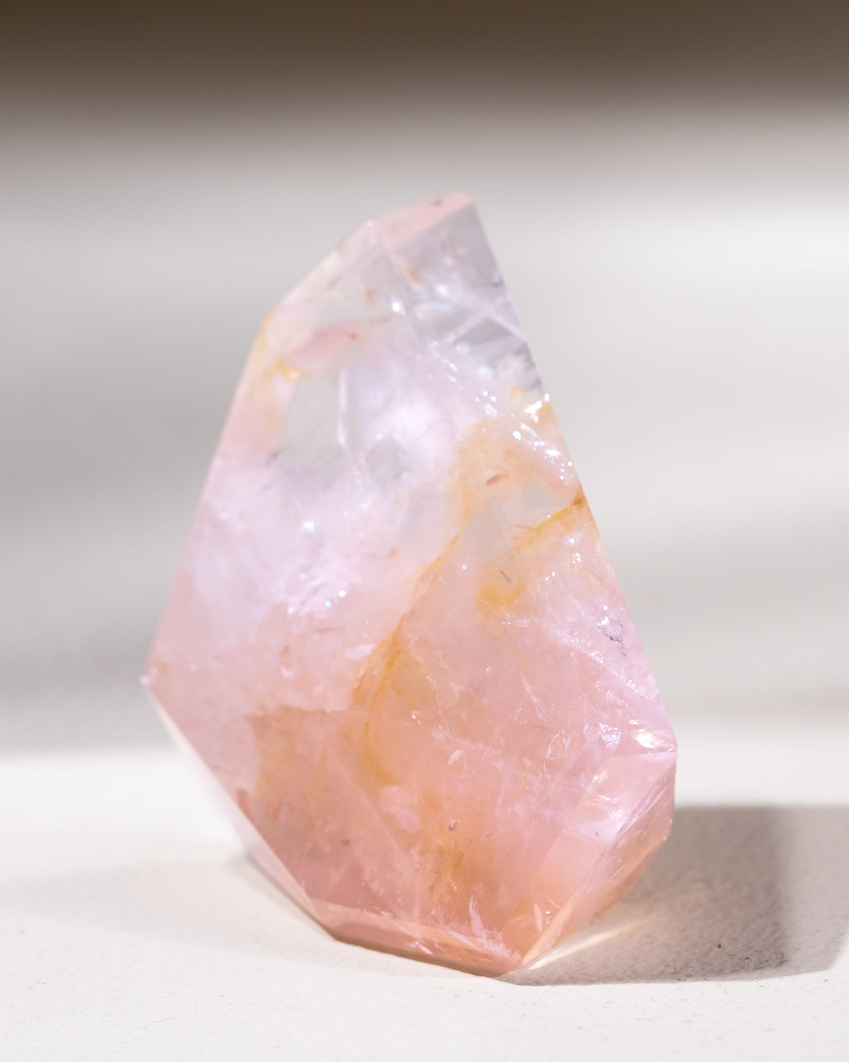 Rosenquarz ("Dream Rose Quartz"), Einzelstück