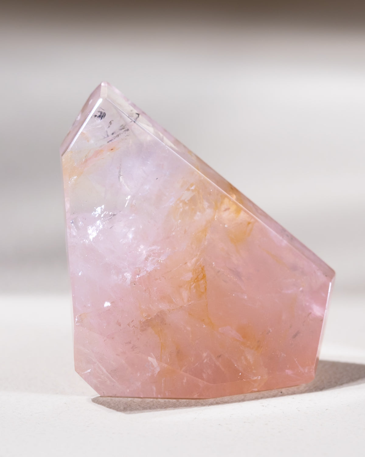 Rosenquarz ("Dream Rose Quartz"), Einzelstück