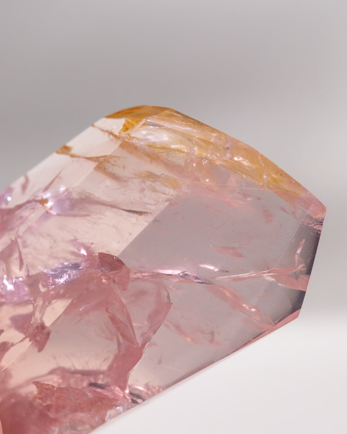 Rosenquarz ("Dream Rose Quartz"), Einzelstück