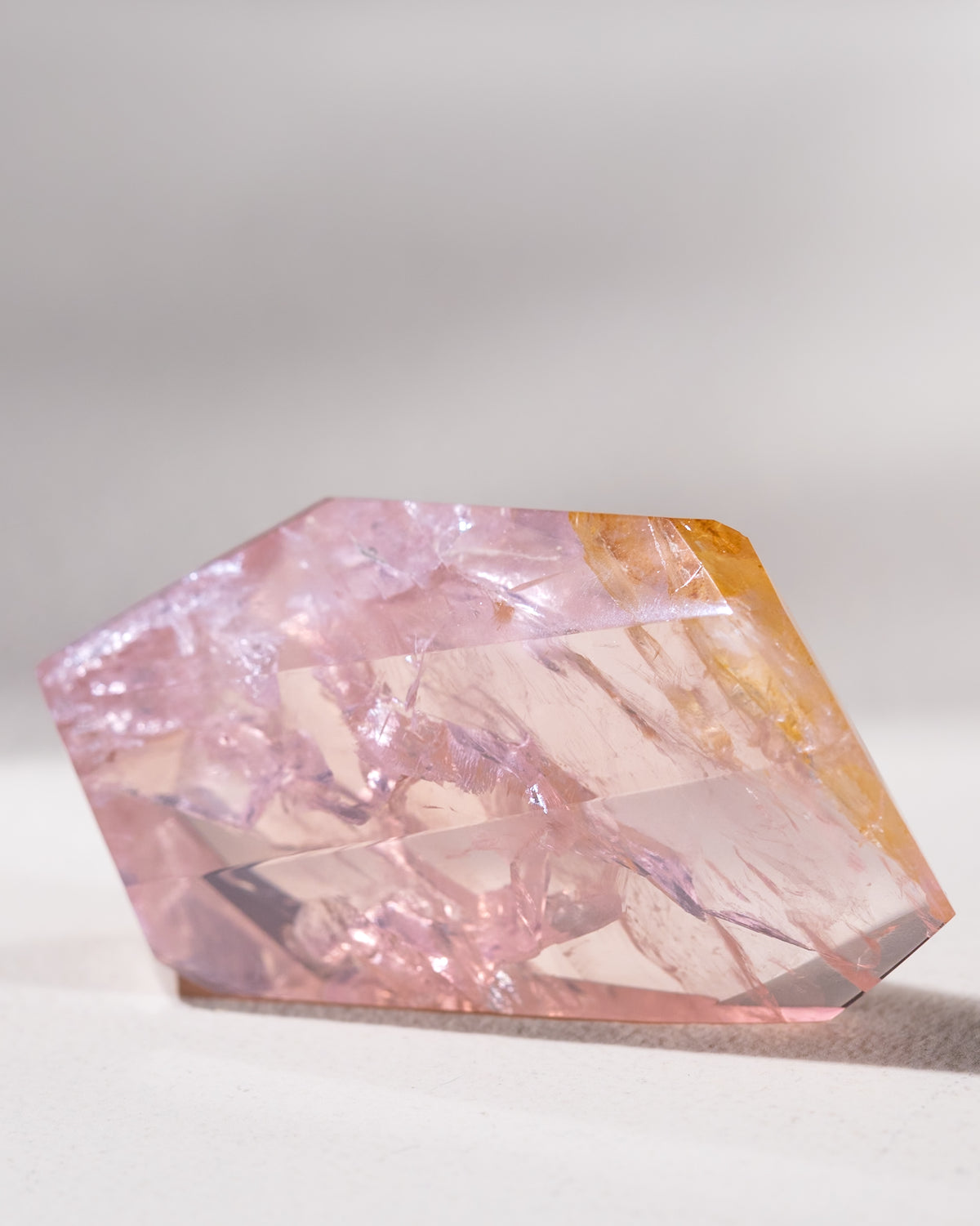Rosenquarz ("Dream Rose Quartz"), Einzelstück