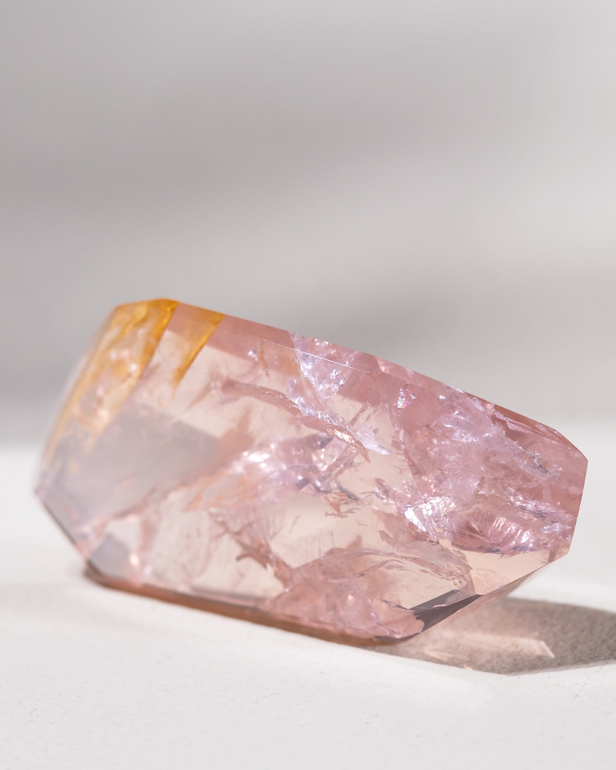 Rosenquarz ("Dream Rose Quartz"), Einzelstück