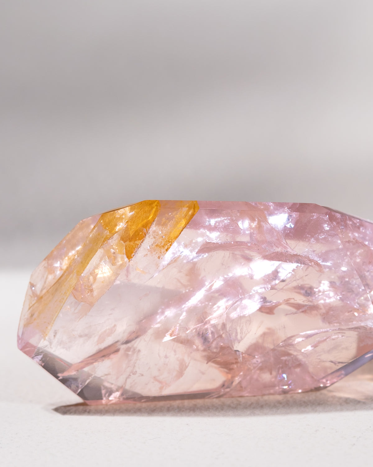 Rosenquarz ("Dream Rose Quartz"), Einzelstück