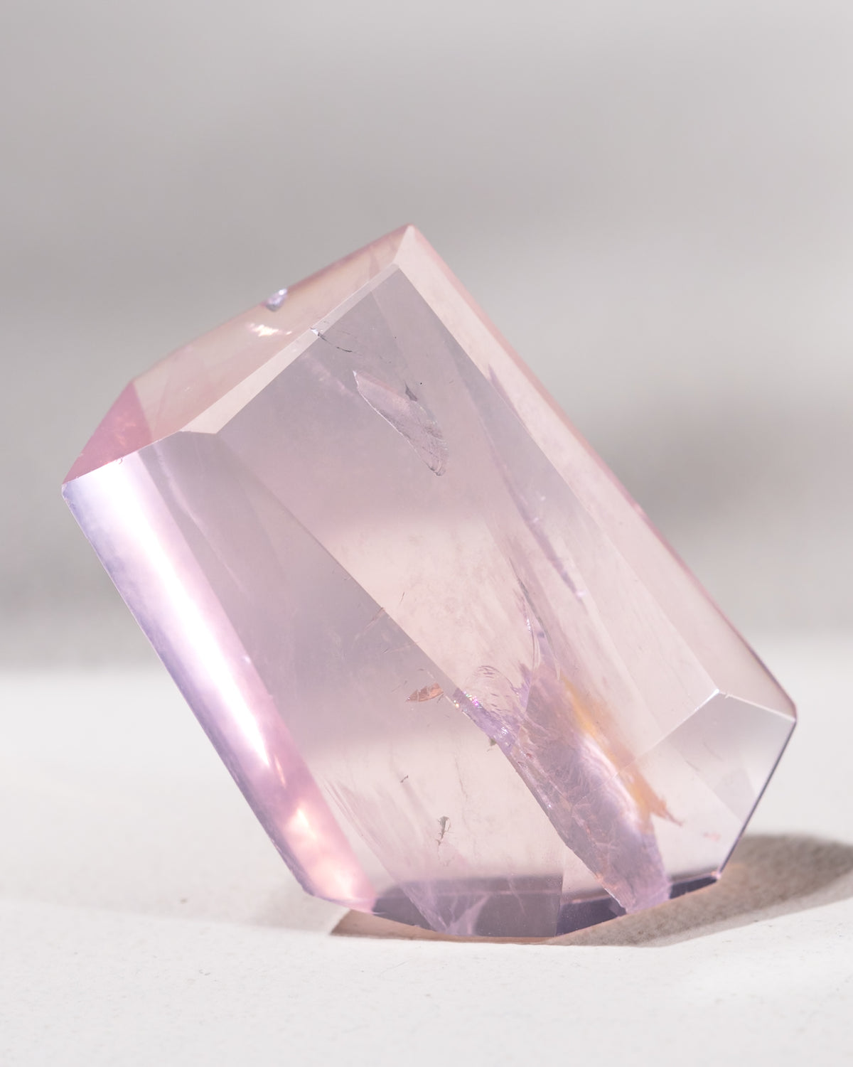 Rosenquarz ("Dream Rose Quartz"), Einzelstück
