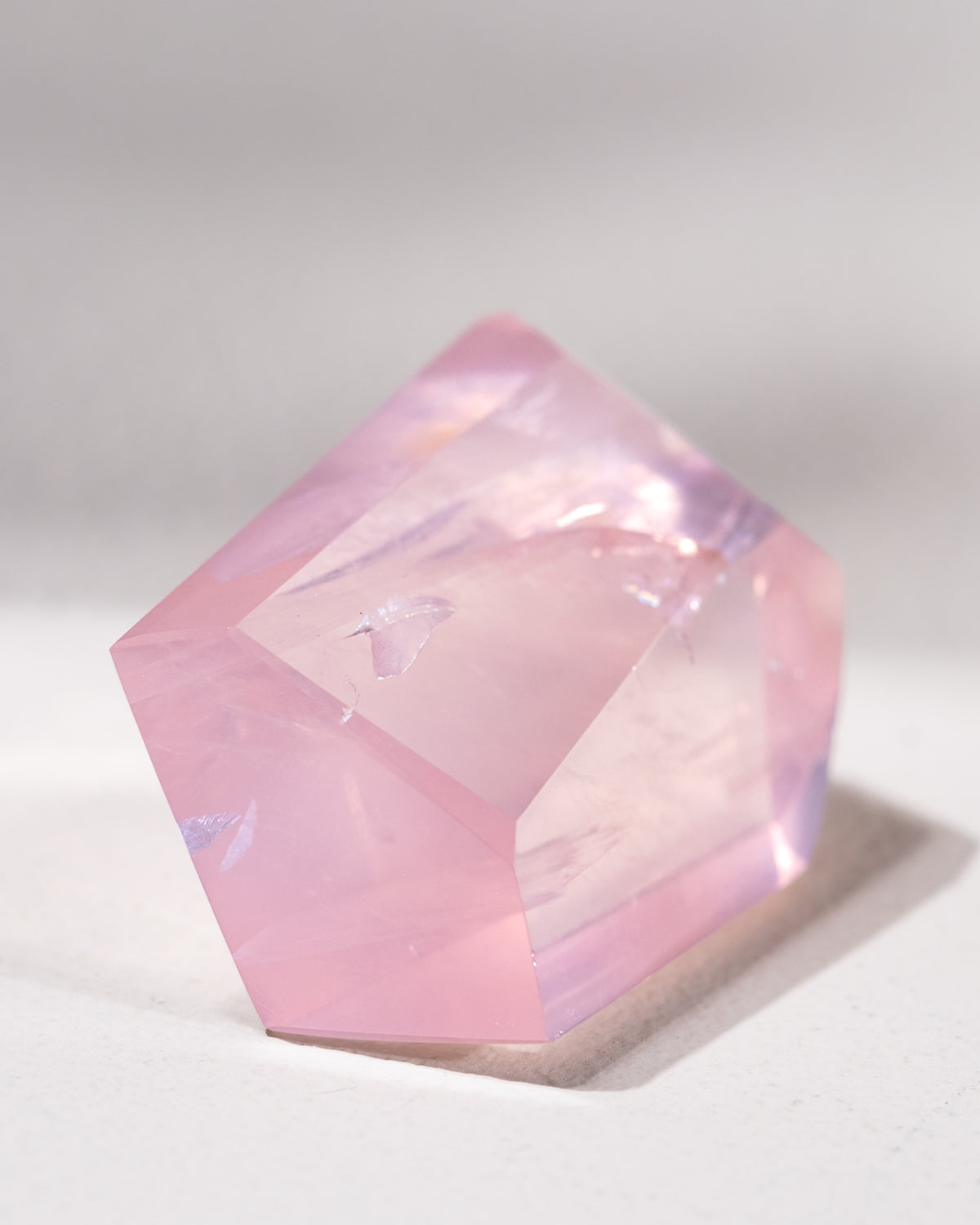 Rosenquarz ("Dream Rose Quartz"), Einzelstück
