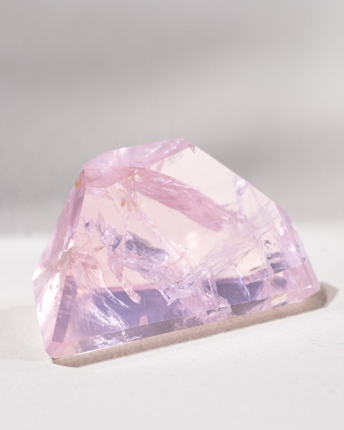 Rosenquarz ("Dream Rose Quartz"), Einzelstück