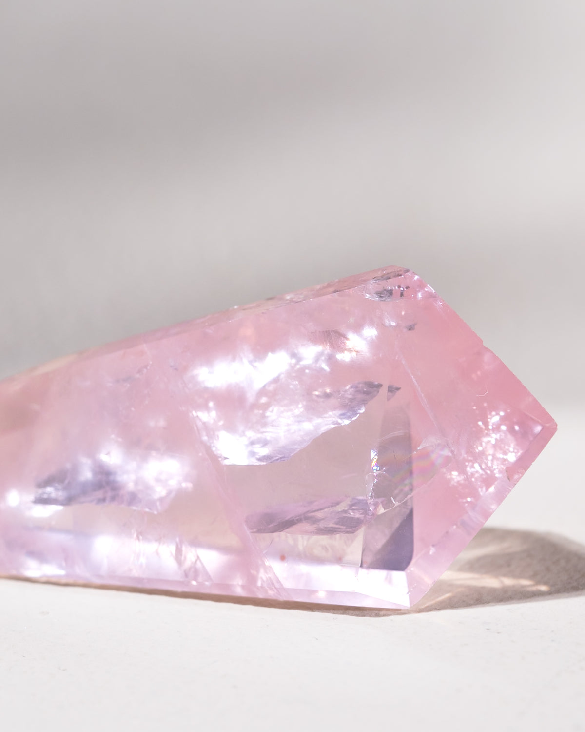 Rosenquarz ("Dream Rose Quartz"), Einzelstück