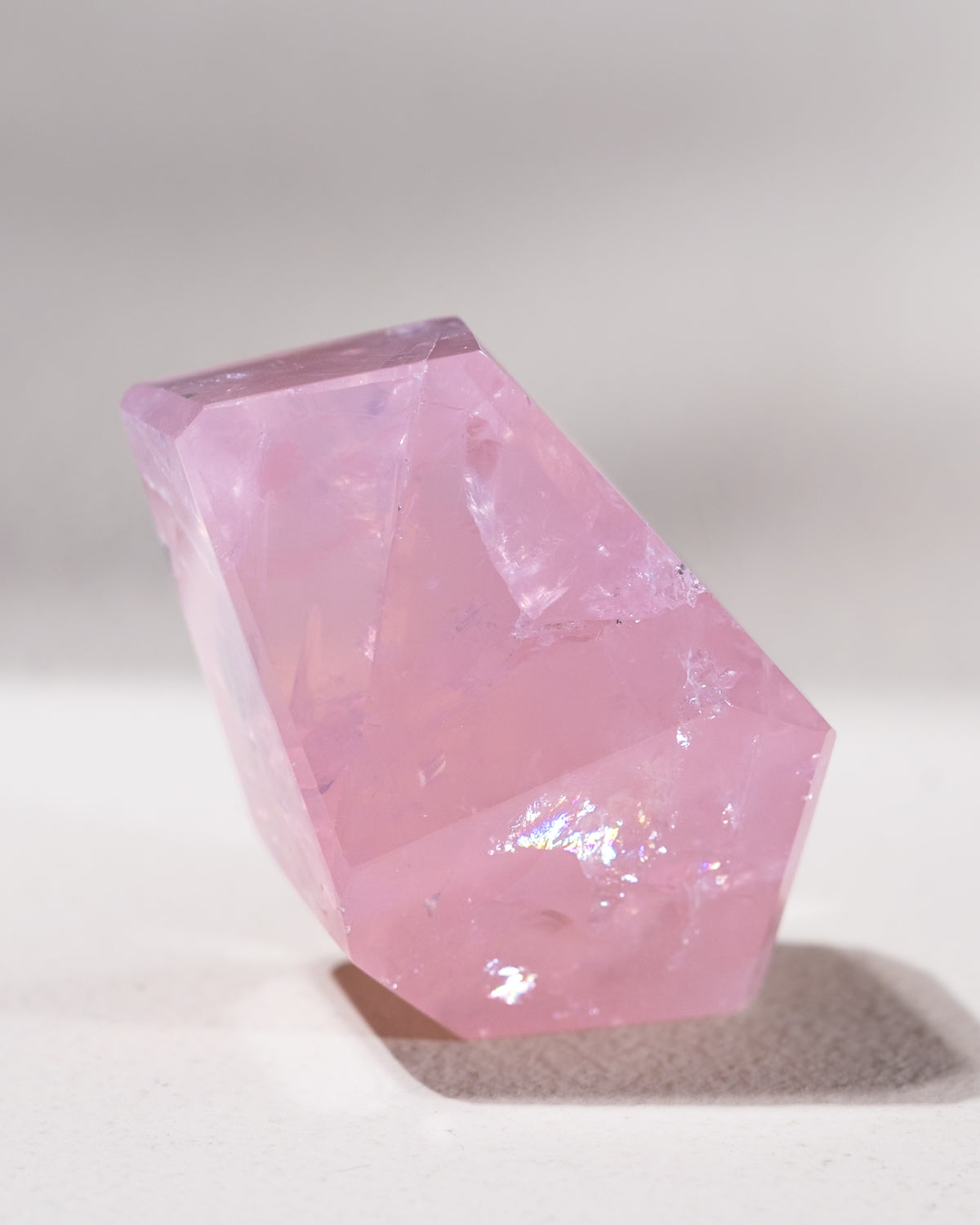 Rosenquarz ("Dream Rose Quartz"), Einzelstück