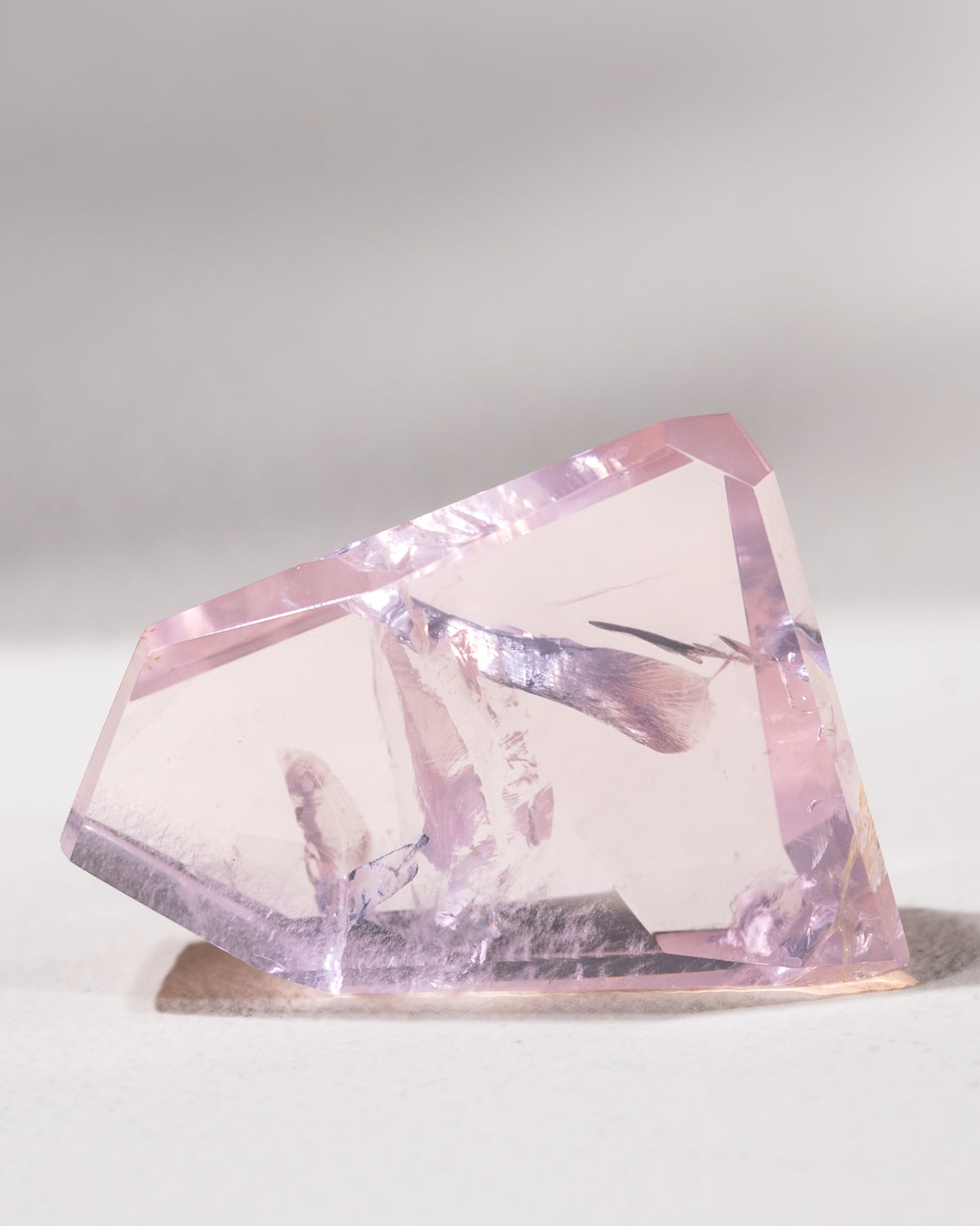Rosenquarz ("Dream Rose Quartz"), Einzelstück