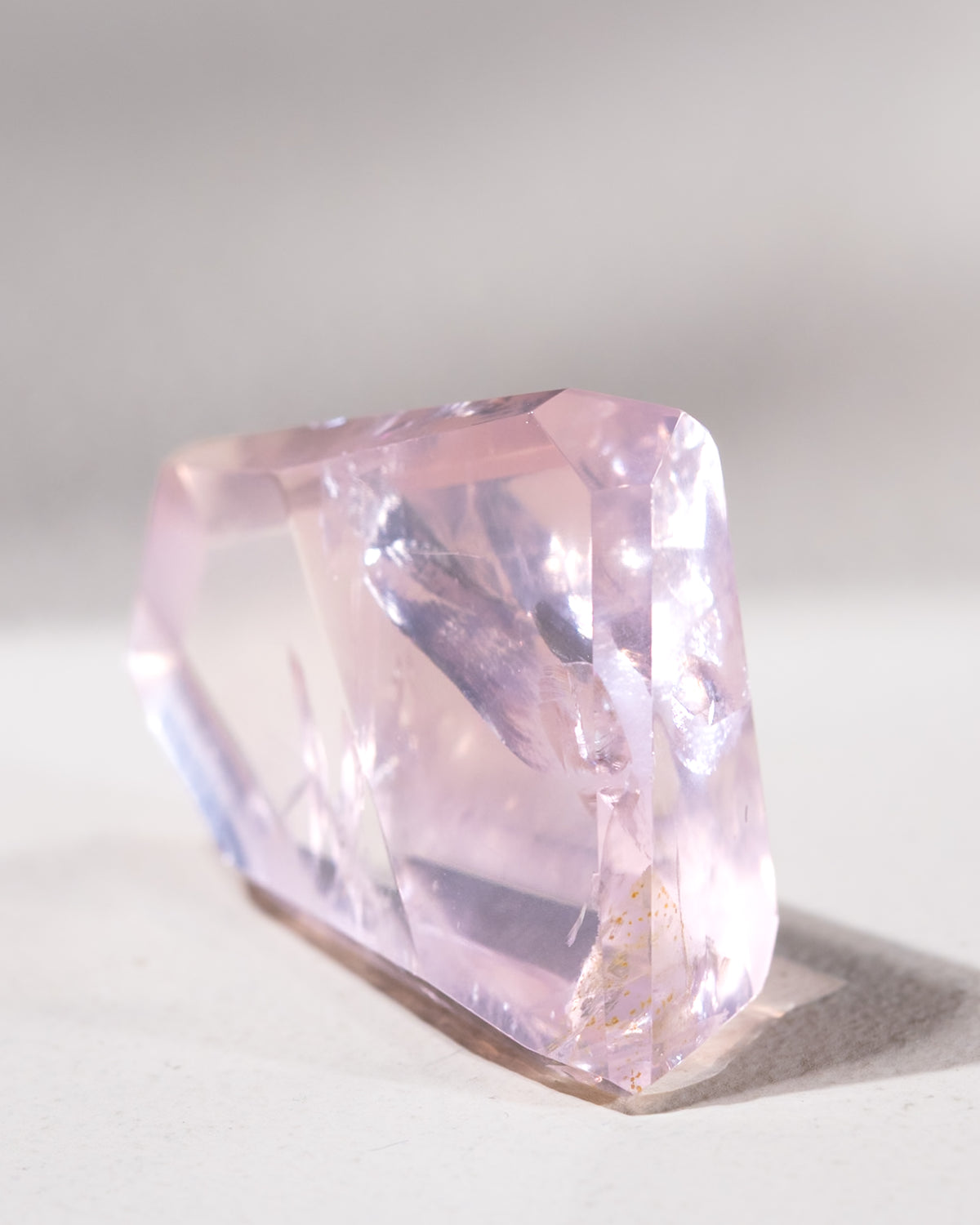 Rosenquarz ("Dream Rose Quartz"), Einzelstück