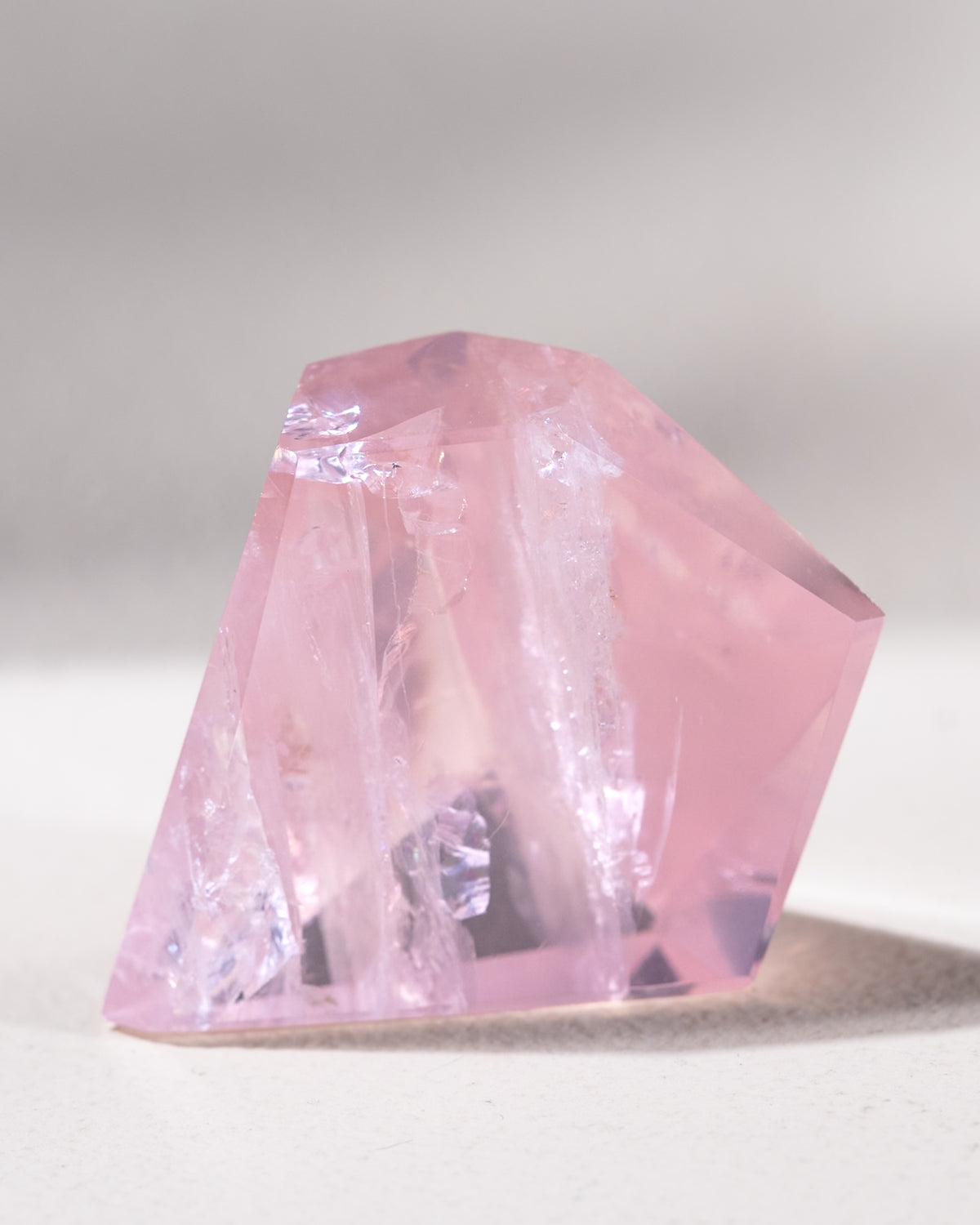 Rosenquarz ("Dream Rose Quartz"), Einzelstück