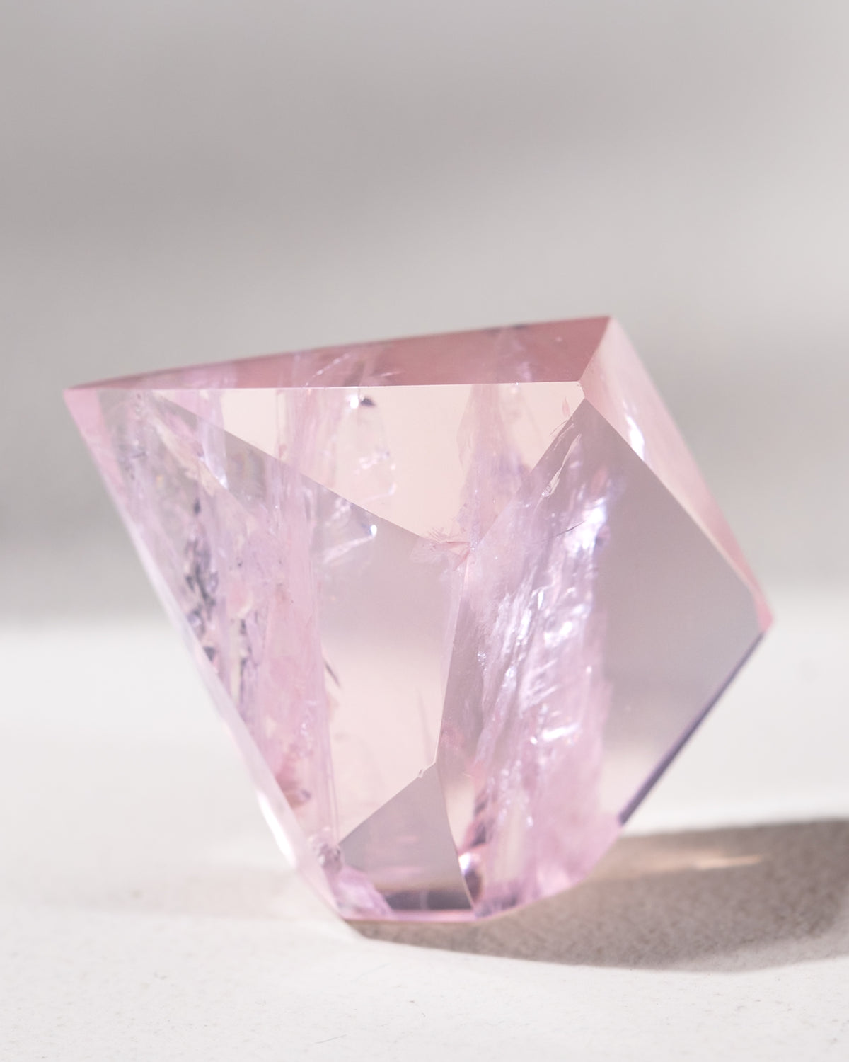 Rosenquarz ("Dream Rose Quartz"), Einzelstück