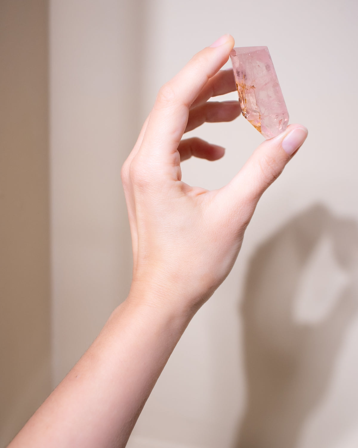 Rosenquarz ("Dream Rose Quartz"), Einzelstück