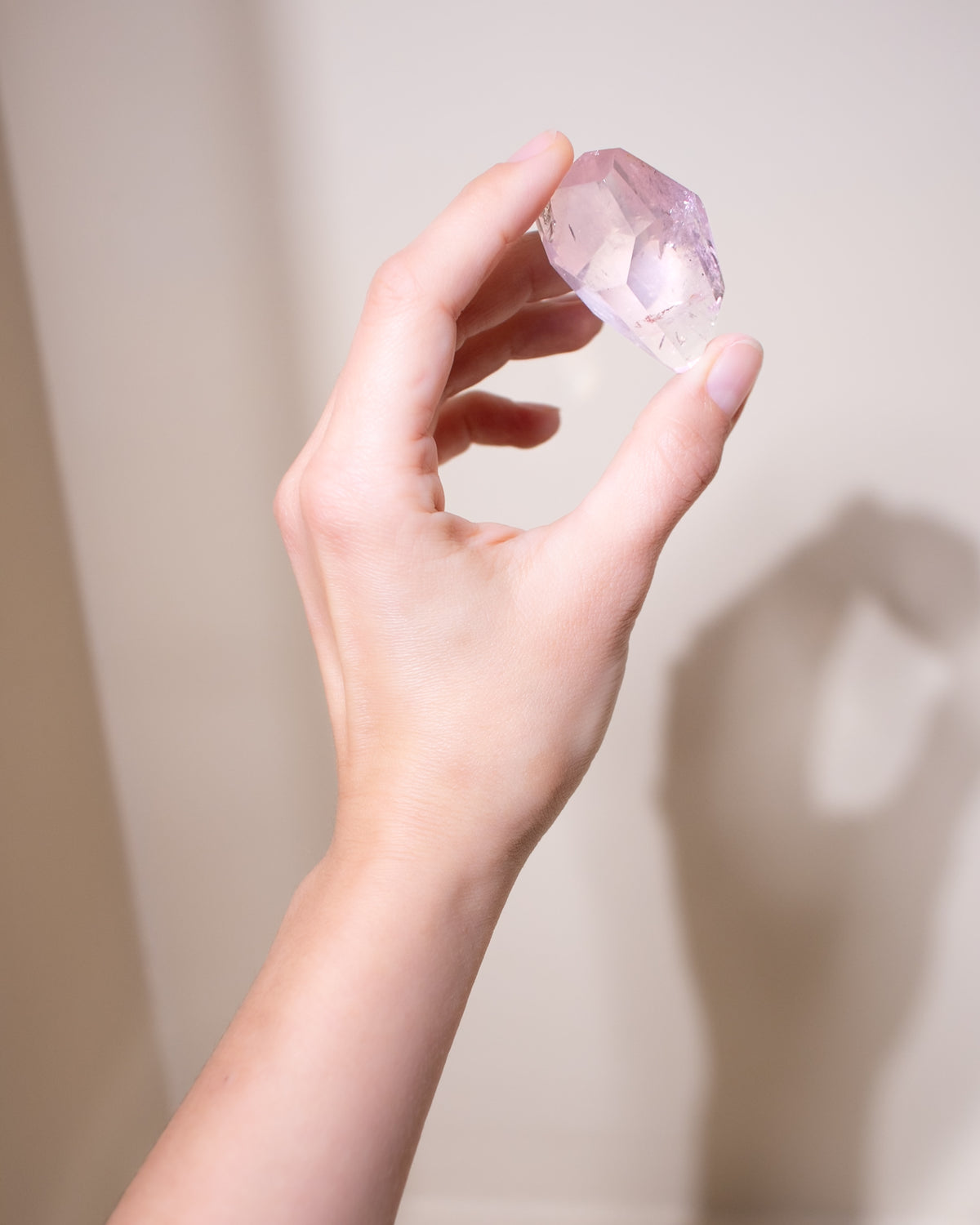 Rosenquarz ("Dream Rose Quartz"), Einzelstück