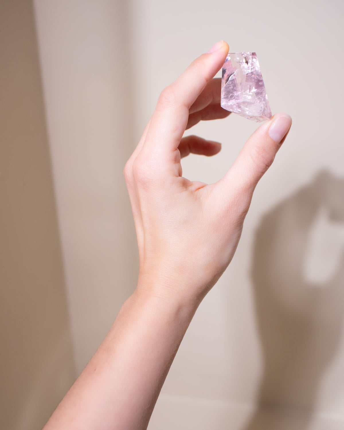 Rosenquarz ("Dream Rose Quartz"), Einzelstück