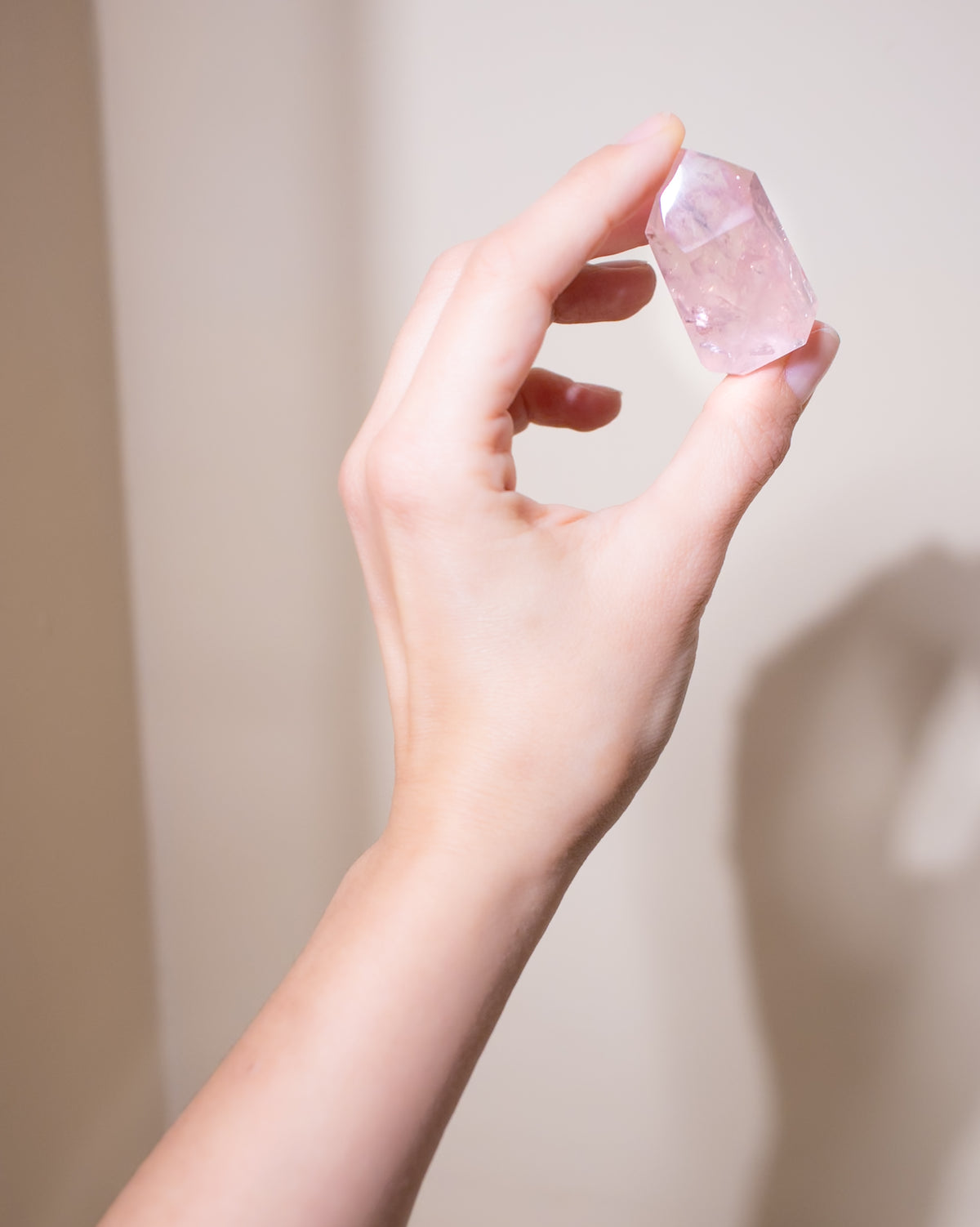 Rosenquarz ("Dream Rose Quartz"), Einzelstück