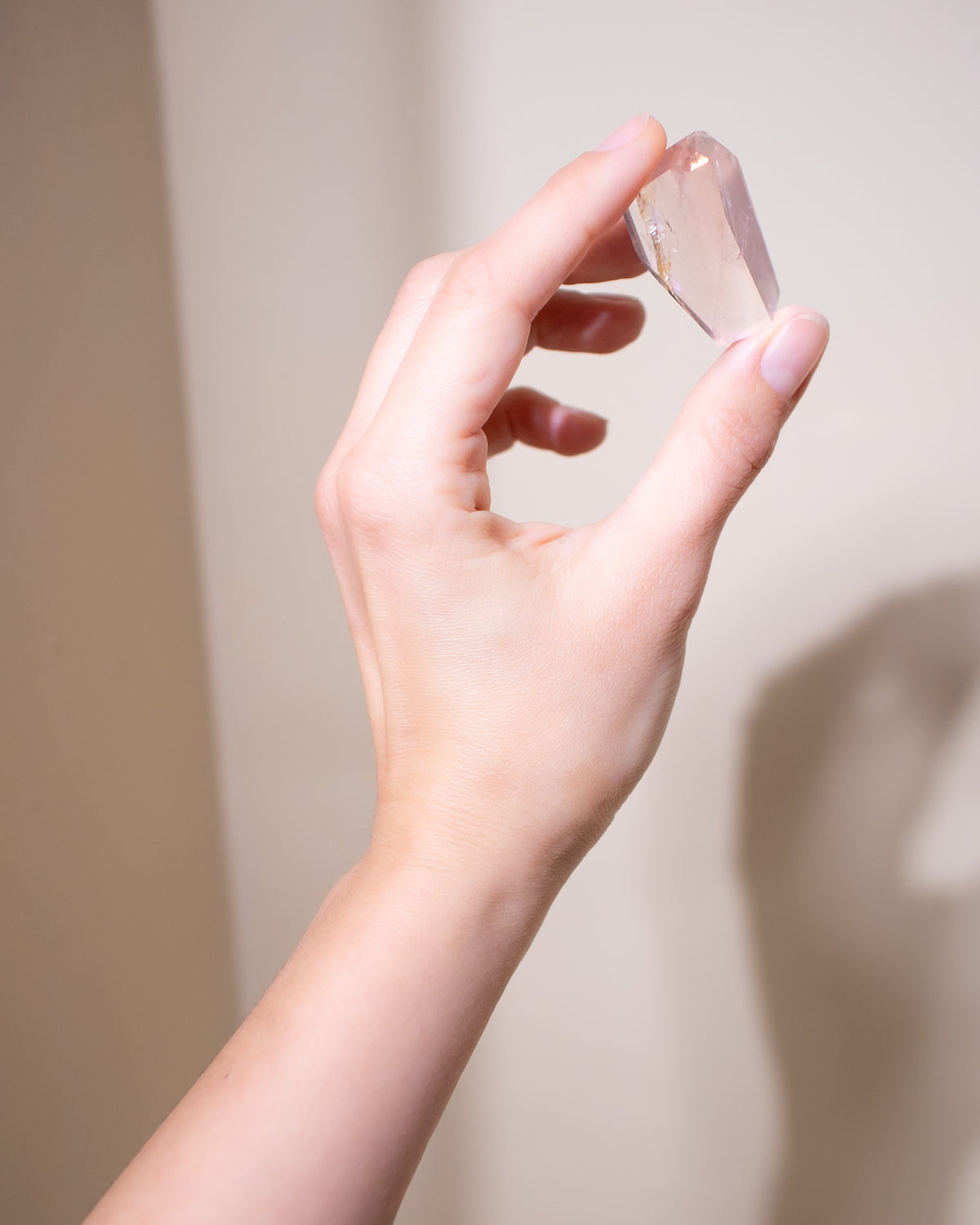Rosenquarz ("Dream Rose Quartz"), Einzelstück