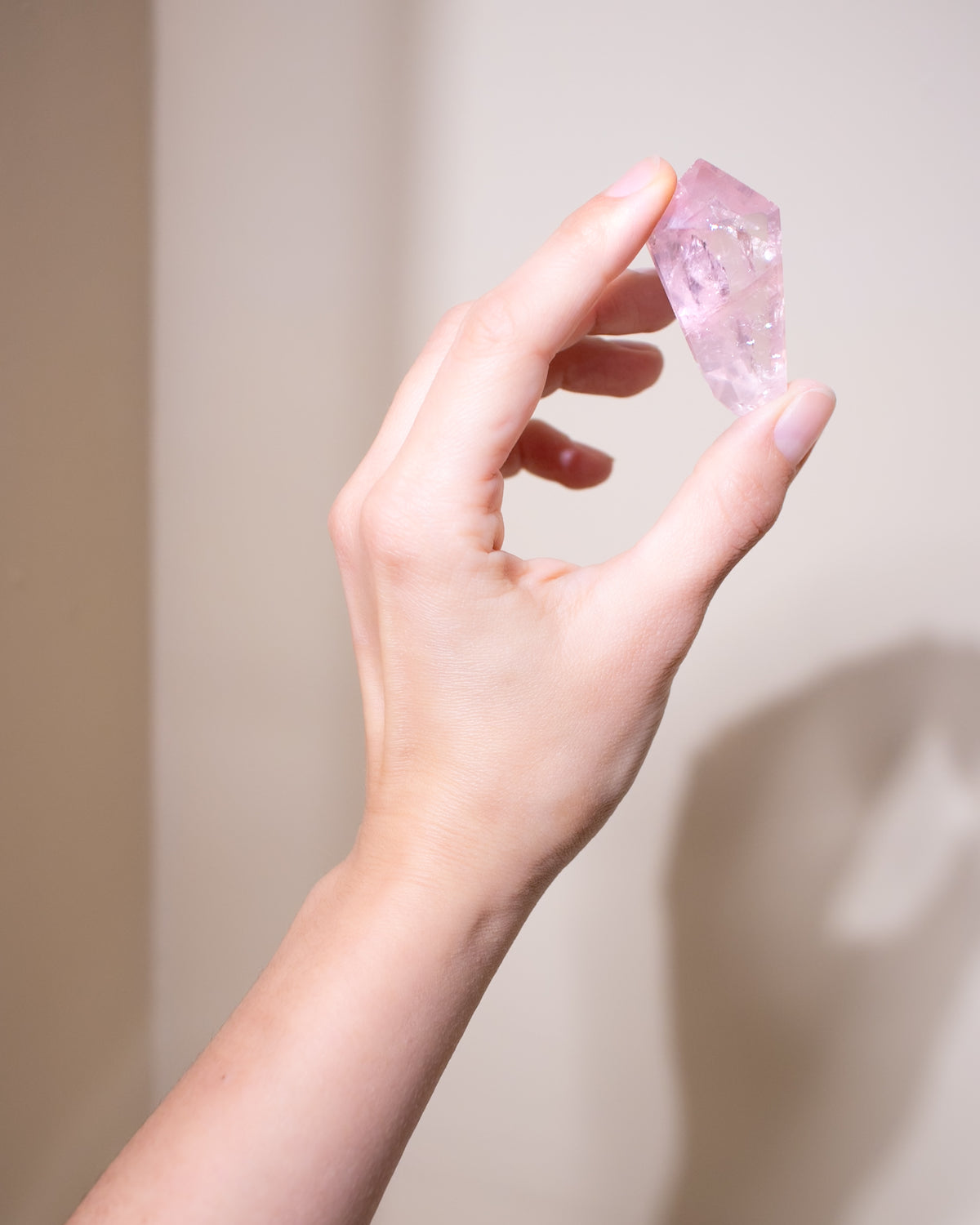 Rosenquarz ("Dream Rose Quartz"), Einzelstück