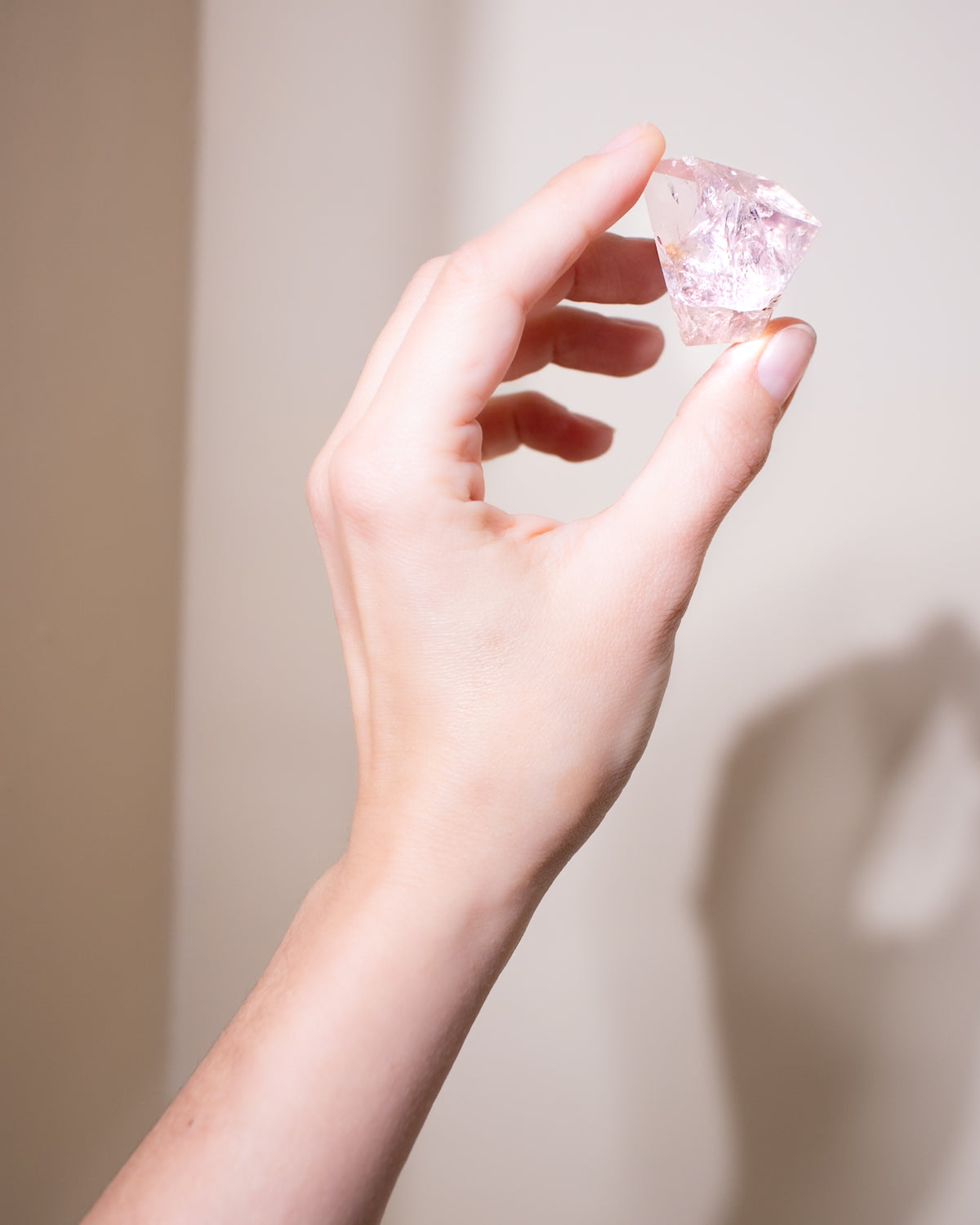 Rosenquarz ("Dream Rose Quartz"), Einzelstück