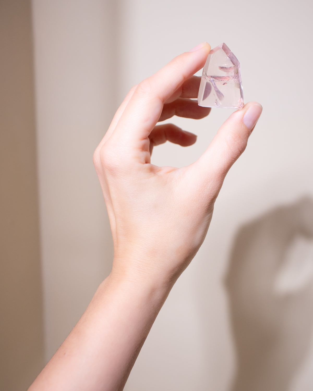 Rosenquarz ("Dream Rose Quartz"), Einzelstück