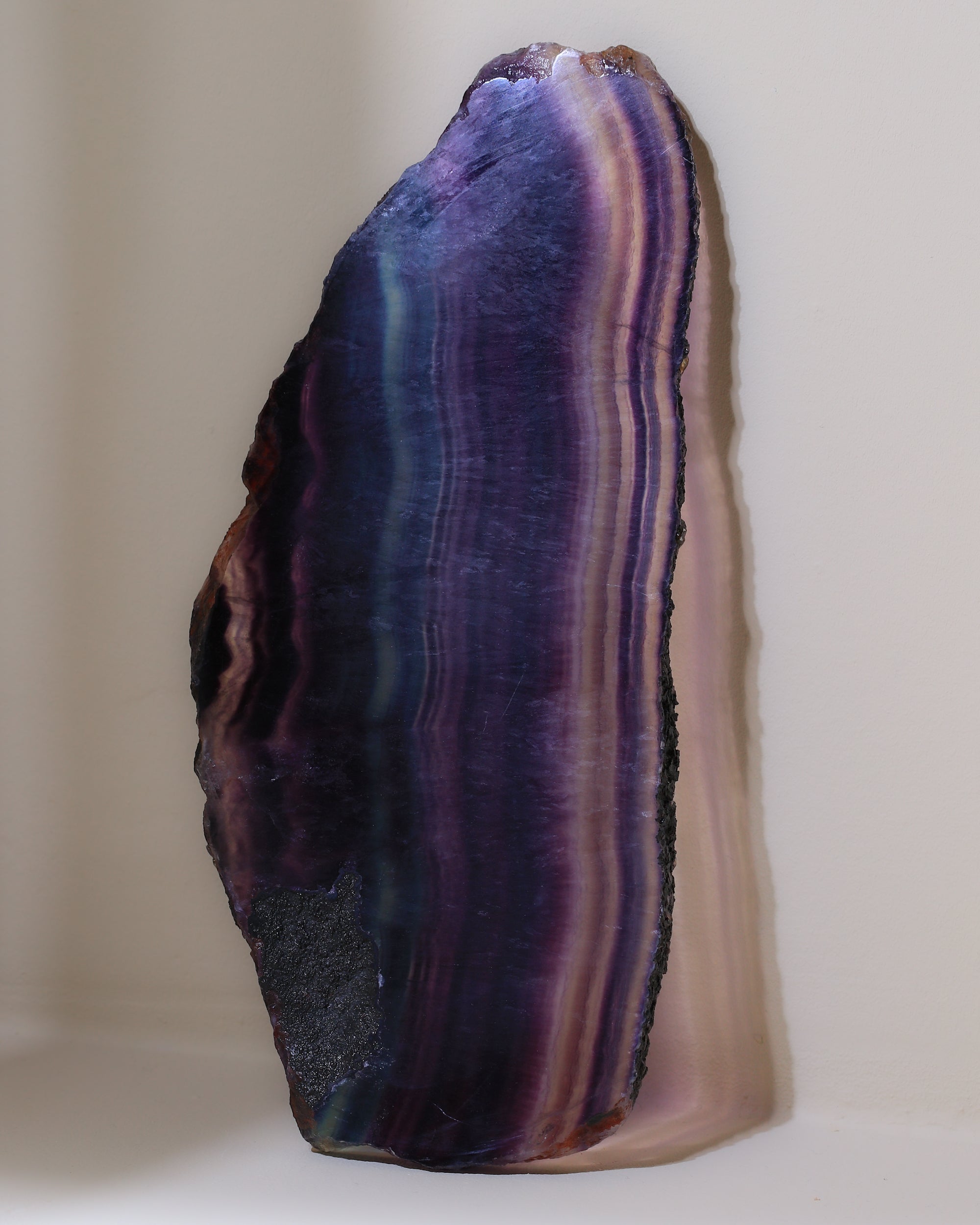 Fluorit Scheibe, Einzelstück