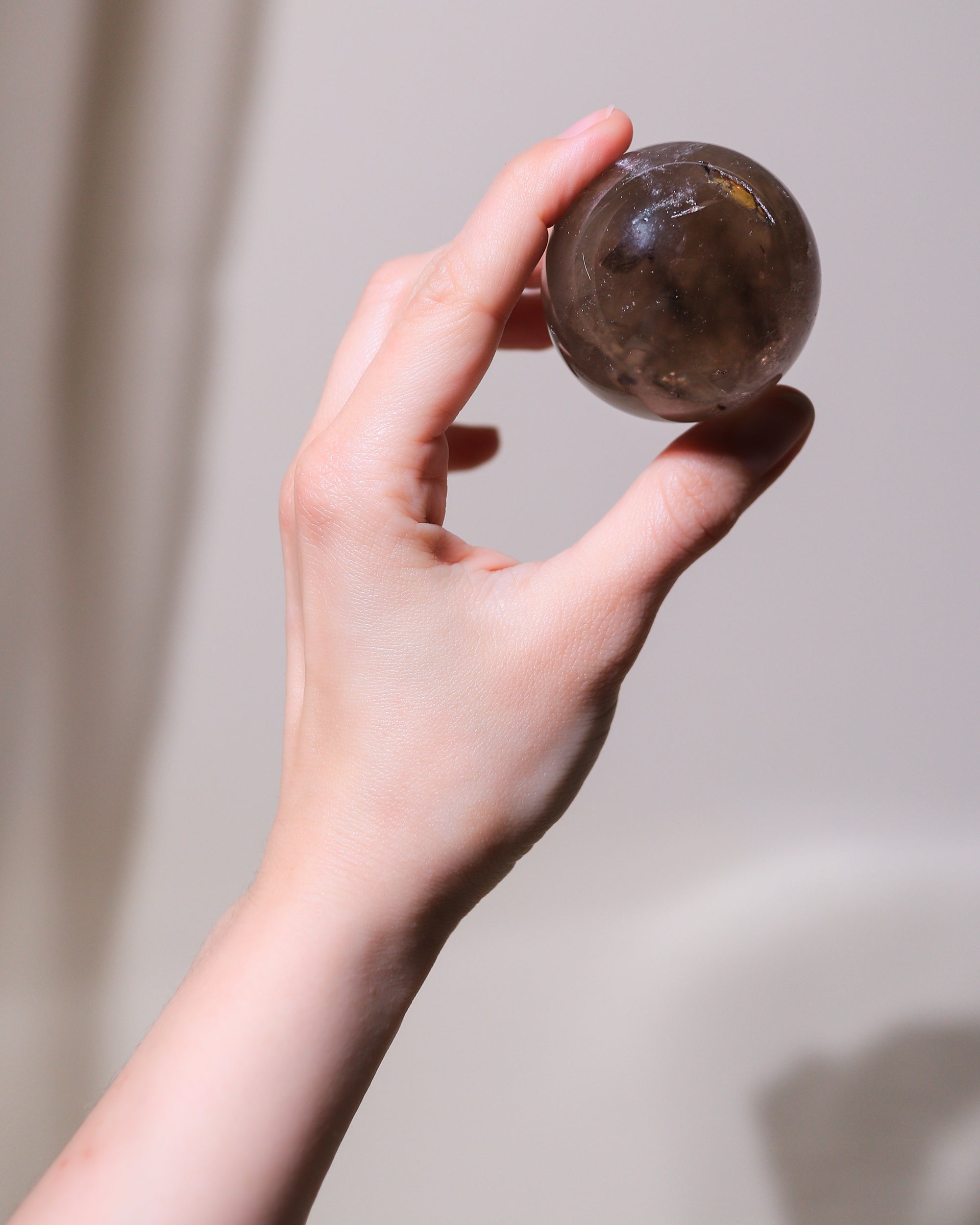 Rauchquarz Kugel, Einzelstück