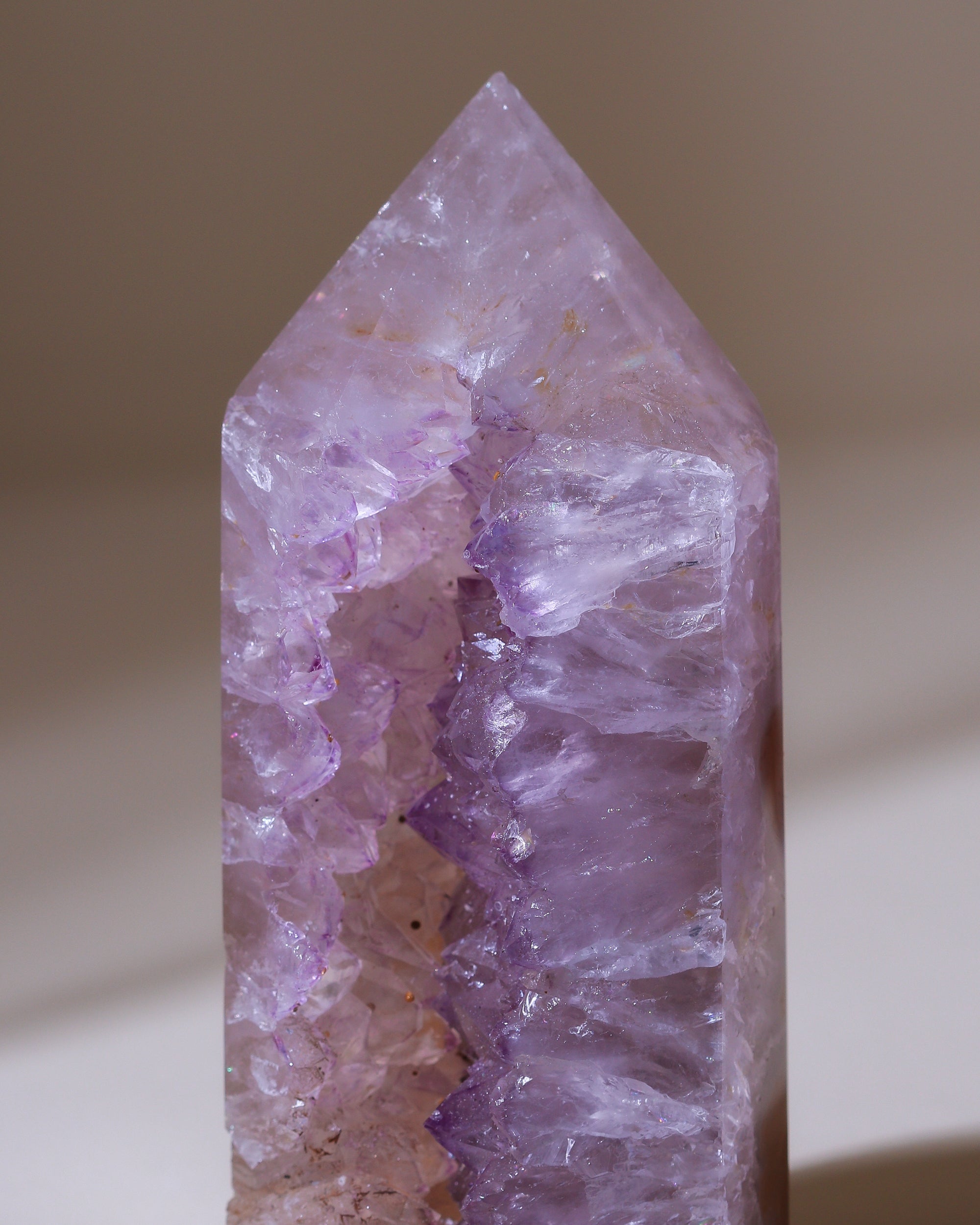 Amethyst Spitze, Einzelstück