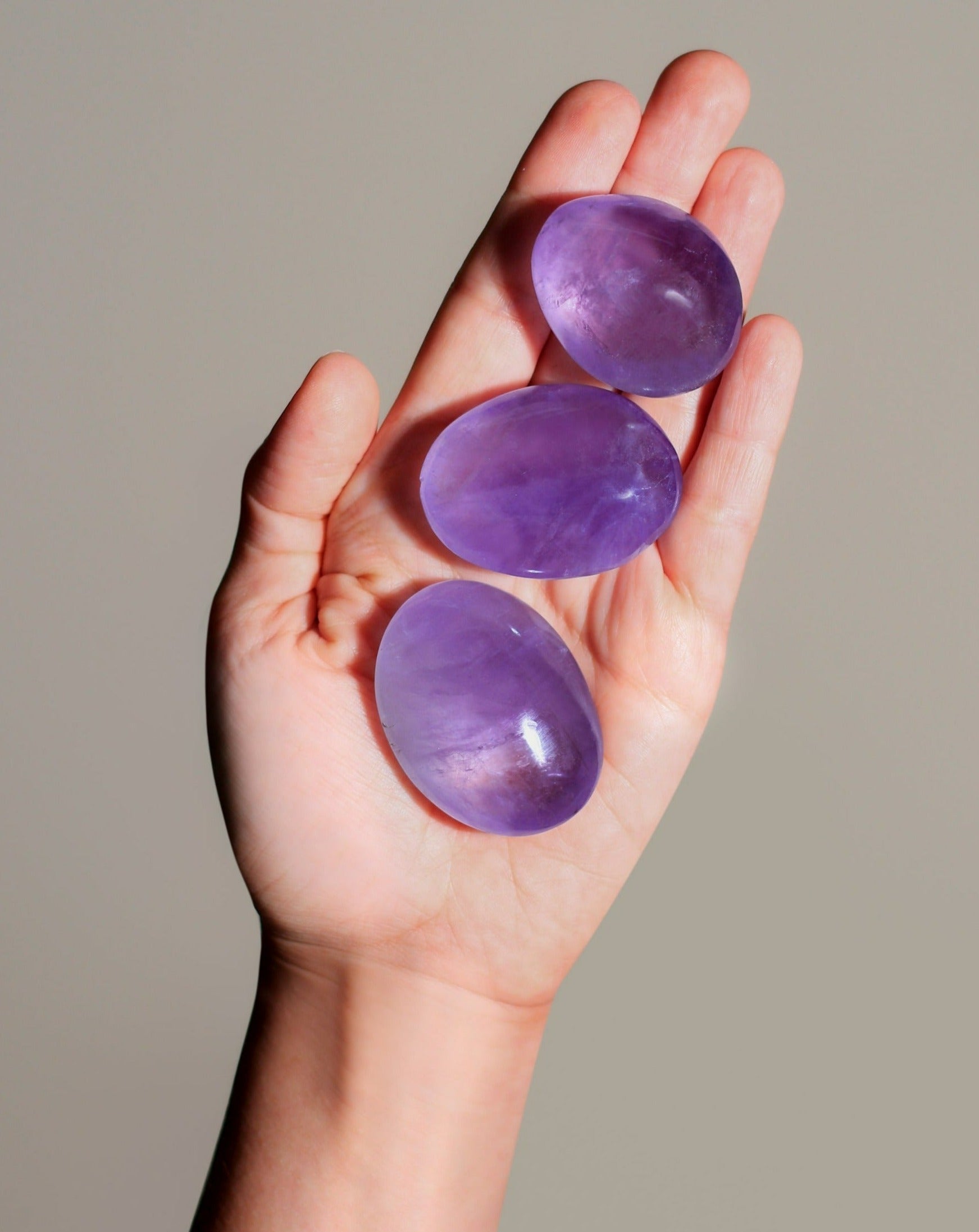 Amethyst Palmstone