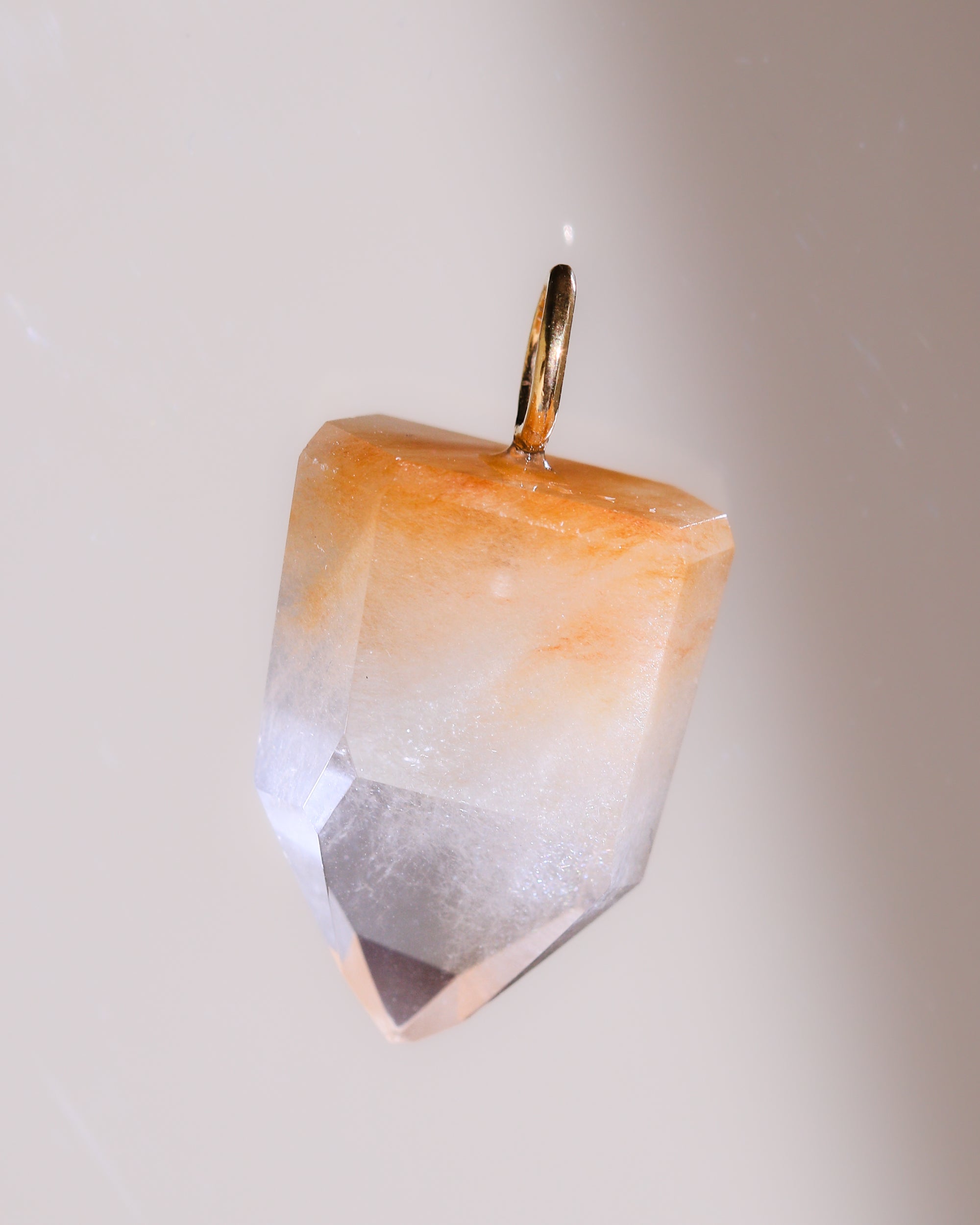 Amphibole Quarz Anhänger, Einzelstück