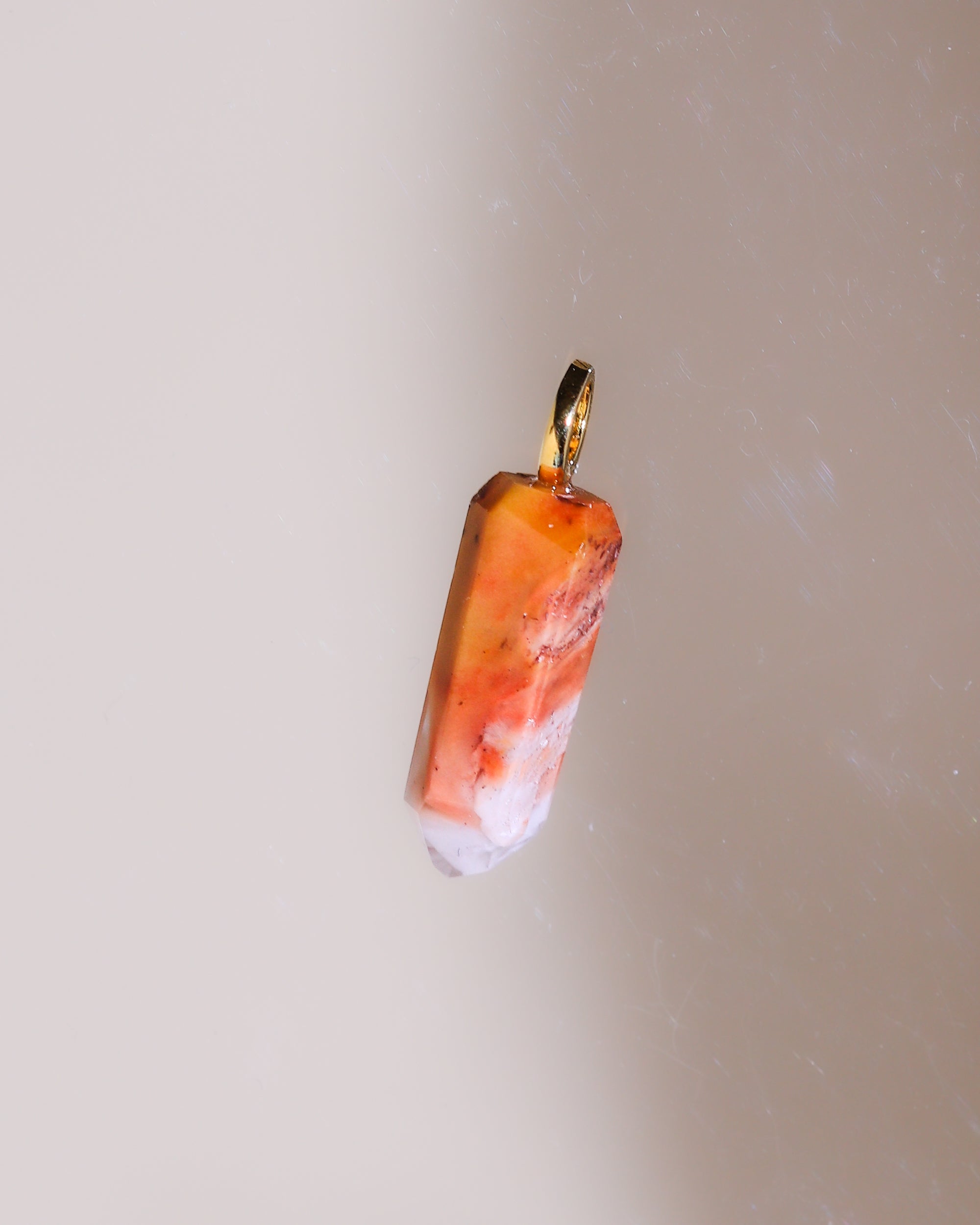 Amphibole Quarz Anhänger, Einzelstück