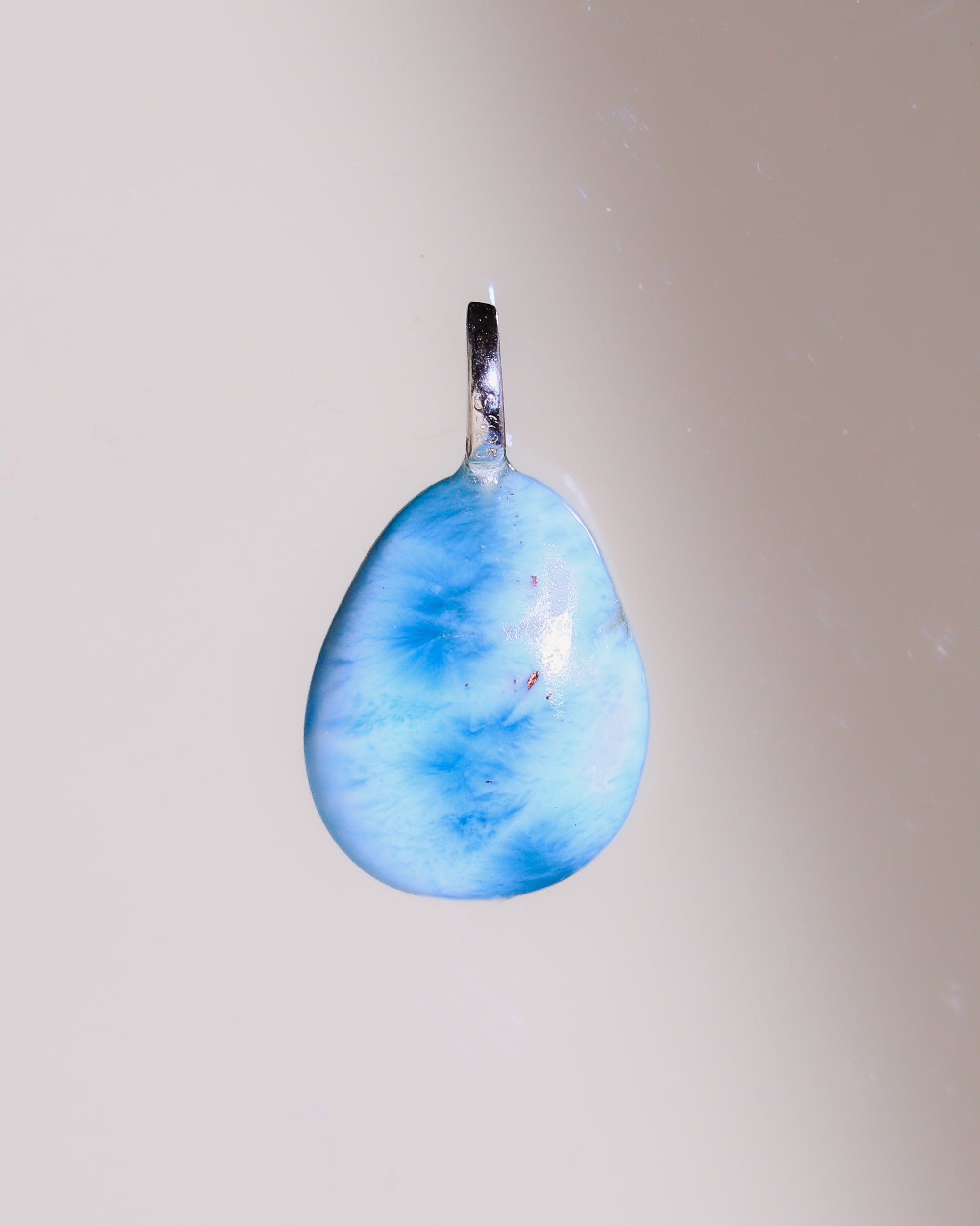 Larimar Anhänger, Einzelstück