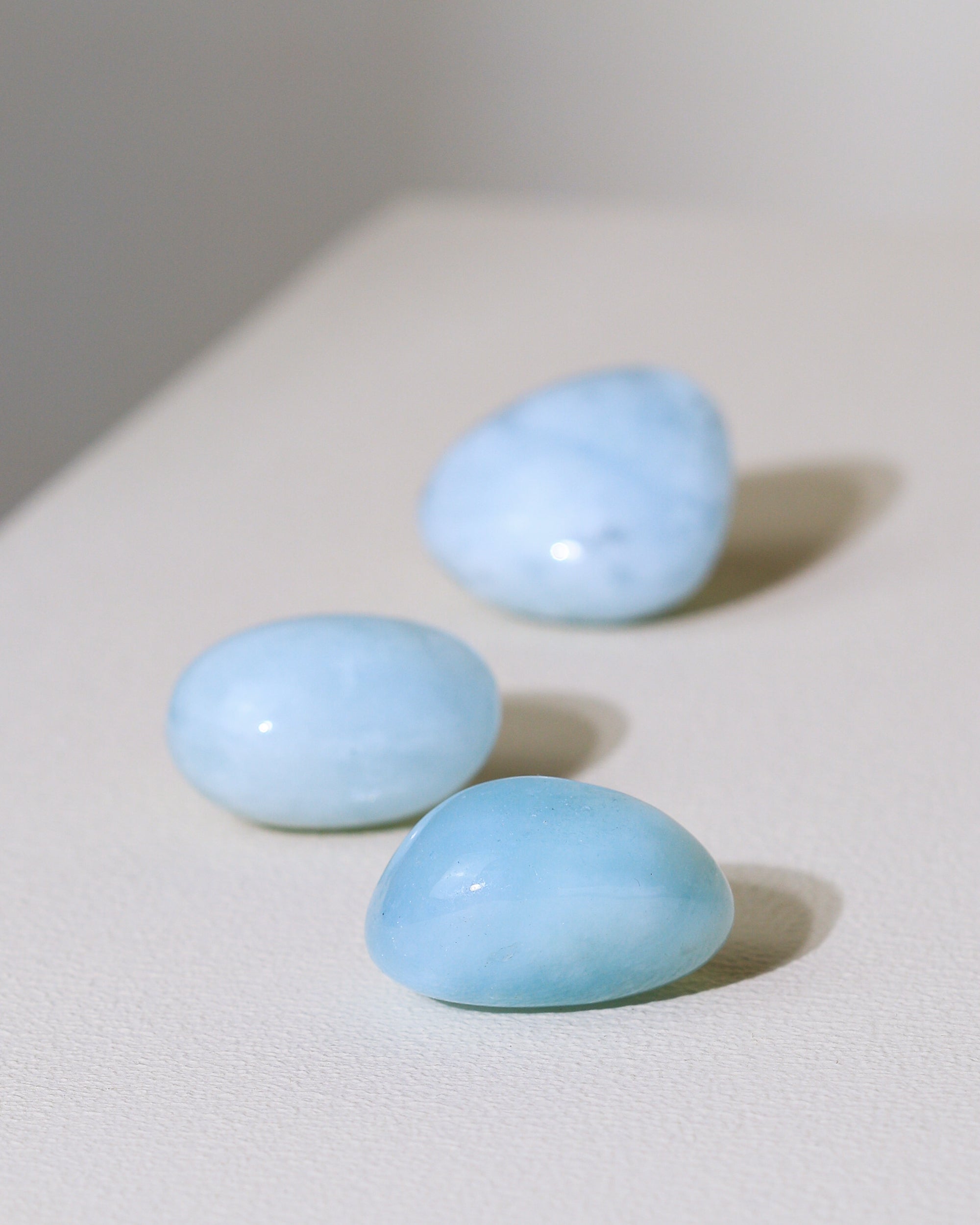 Aquamarin Taschenstein